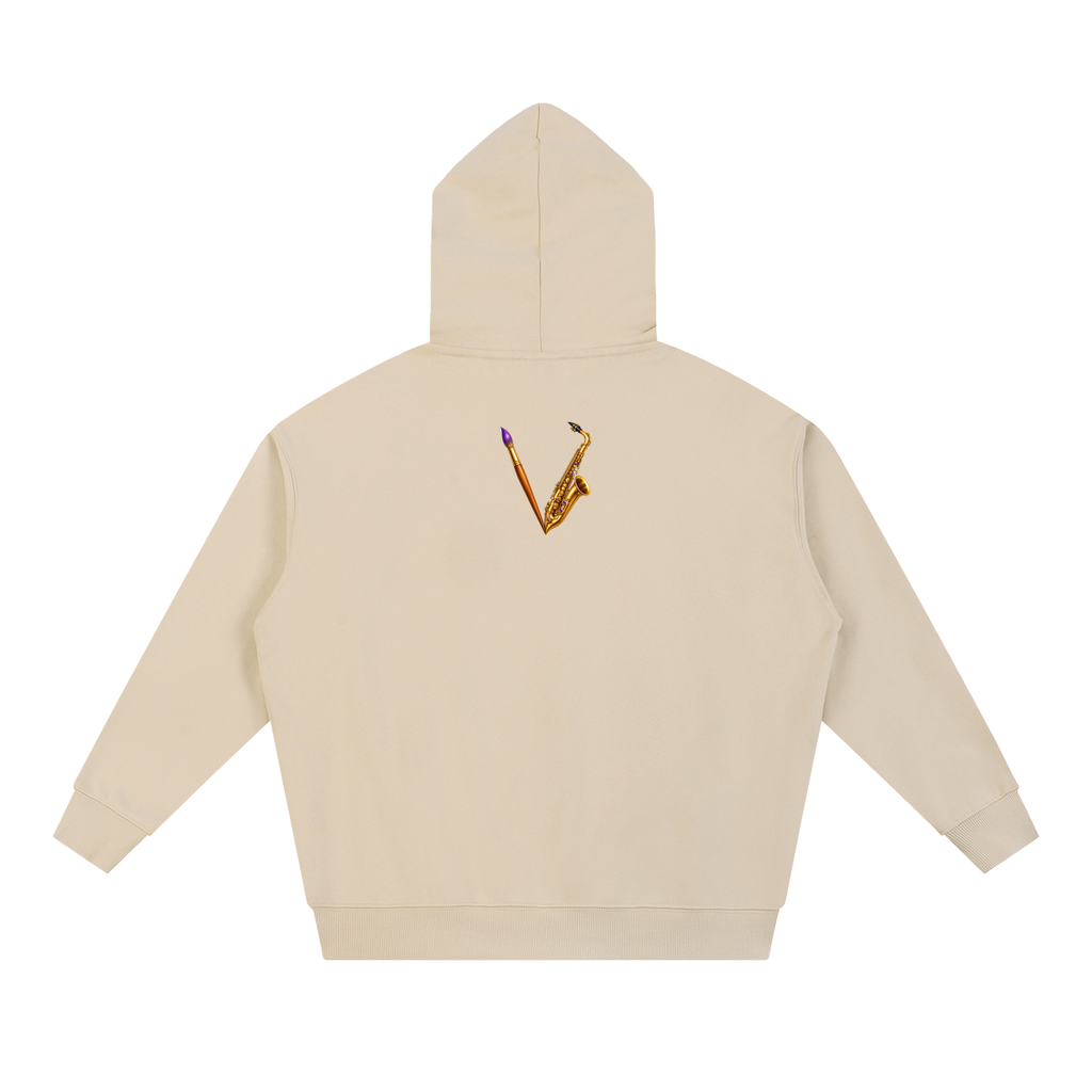 Peace Be Smoov Camo Graphic Heavyweight Hoodie – product image 6