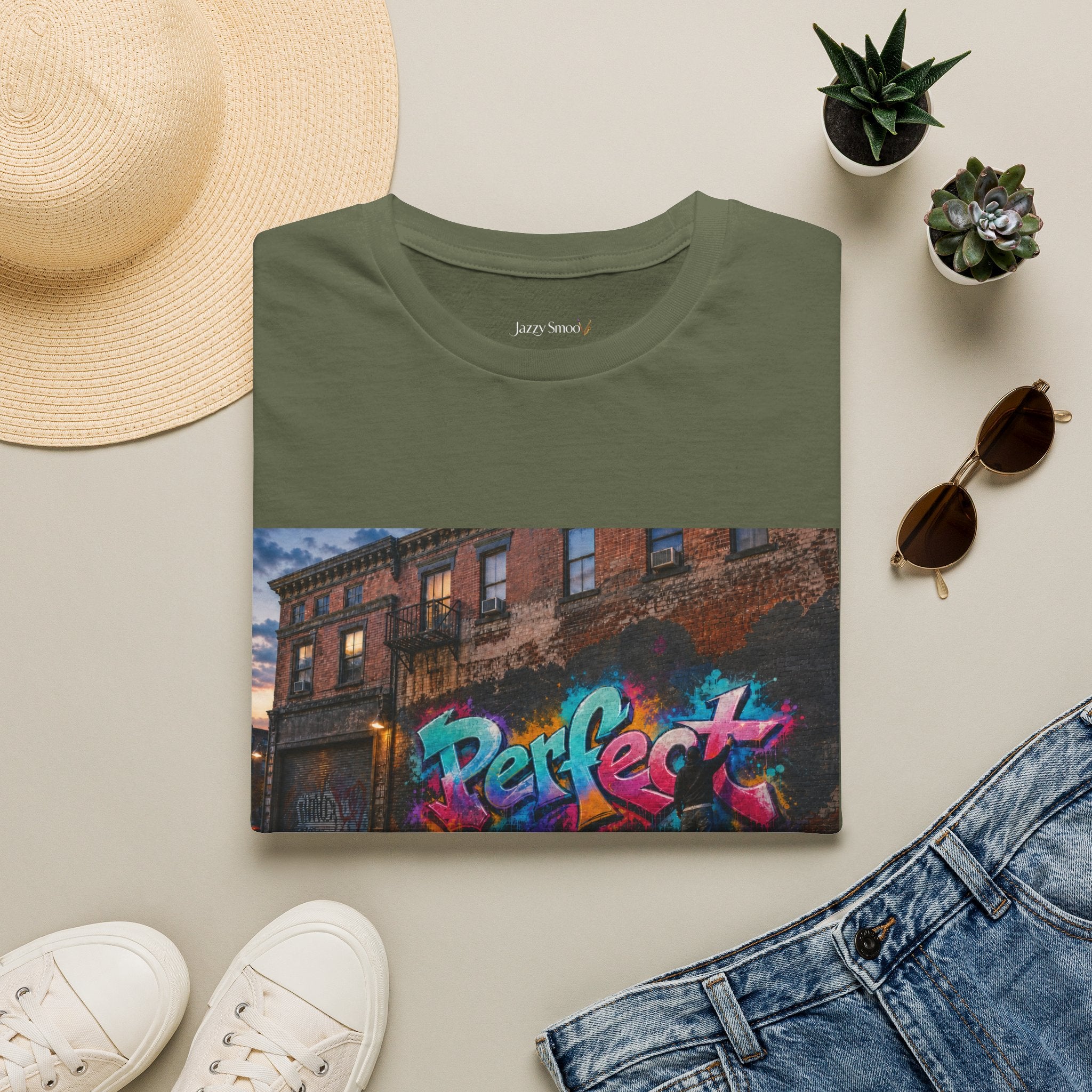 Art Is Imperfection Graffiti Graphic T-Shirt – product image 5
