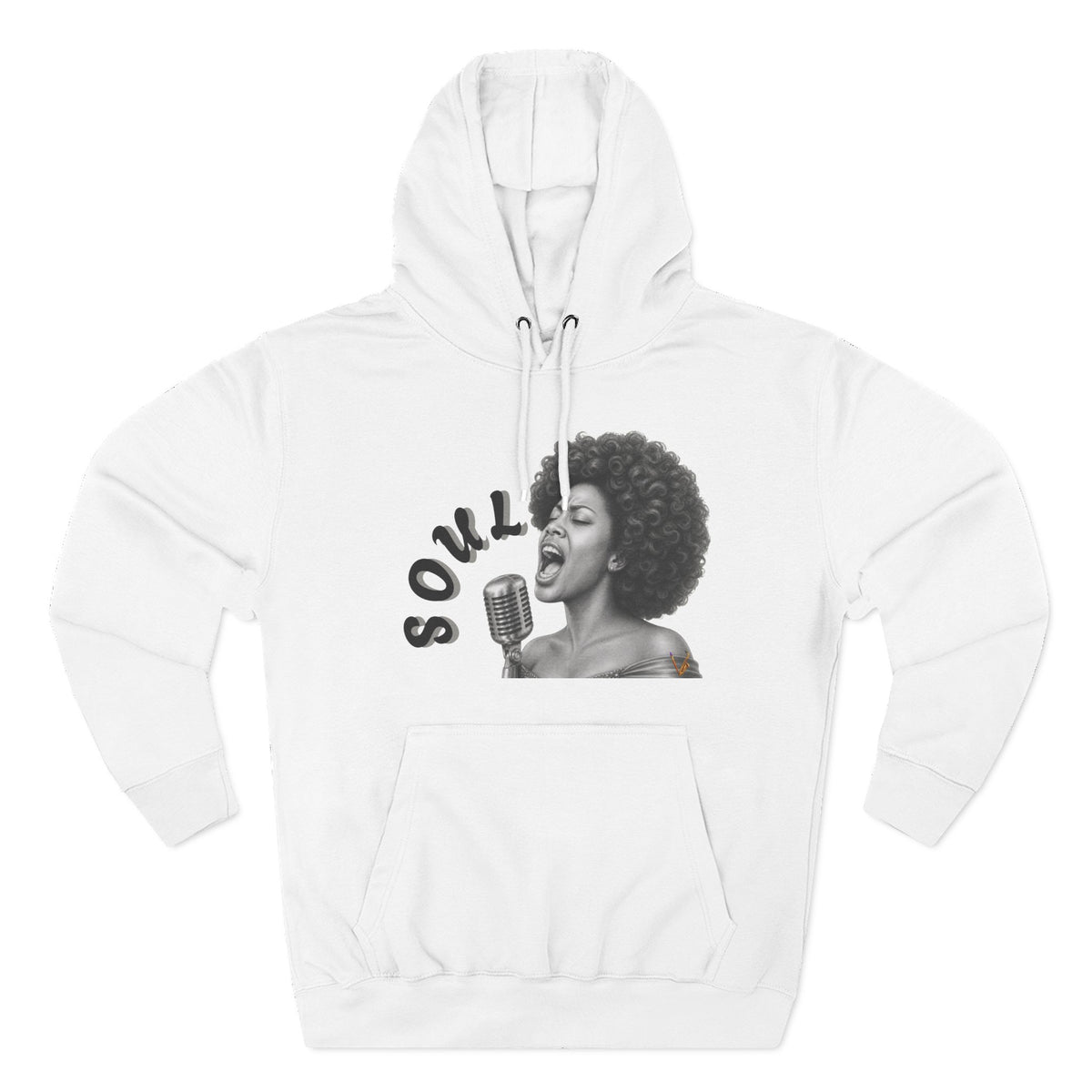 Women's Soul Singer Graphic Pullover Hoodie