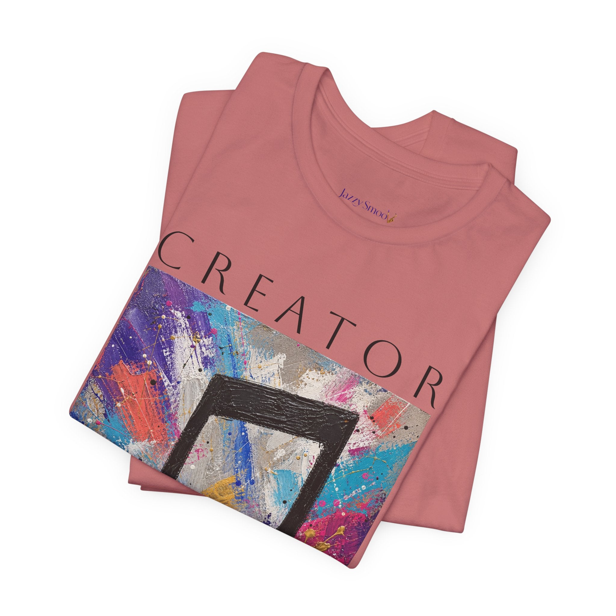 Unisex Creator of Art colorful music note graphic T-shirt – view 16