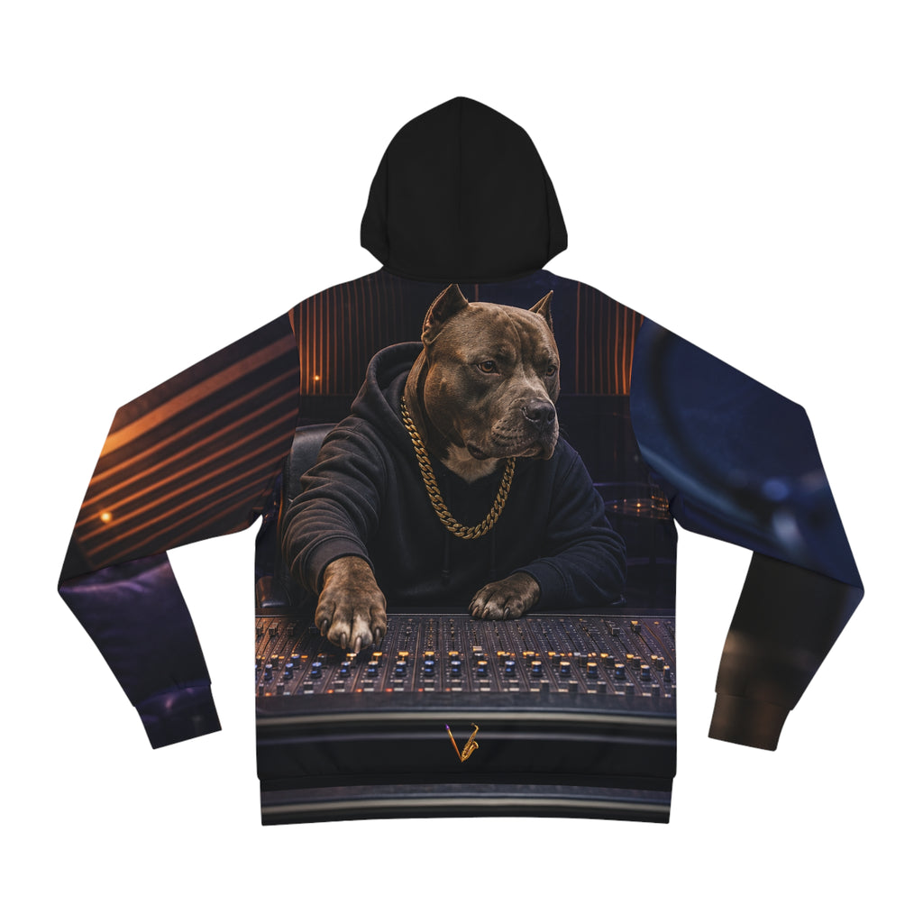 Studio Dog Music Producer Graphic Hoodie – product image 2