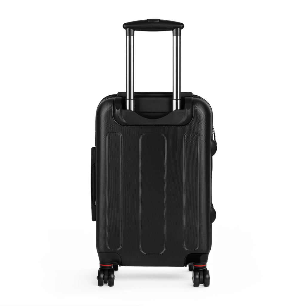 Art and music hard-shell rolling suitcase – view 4