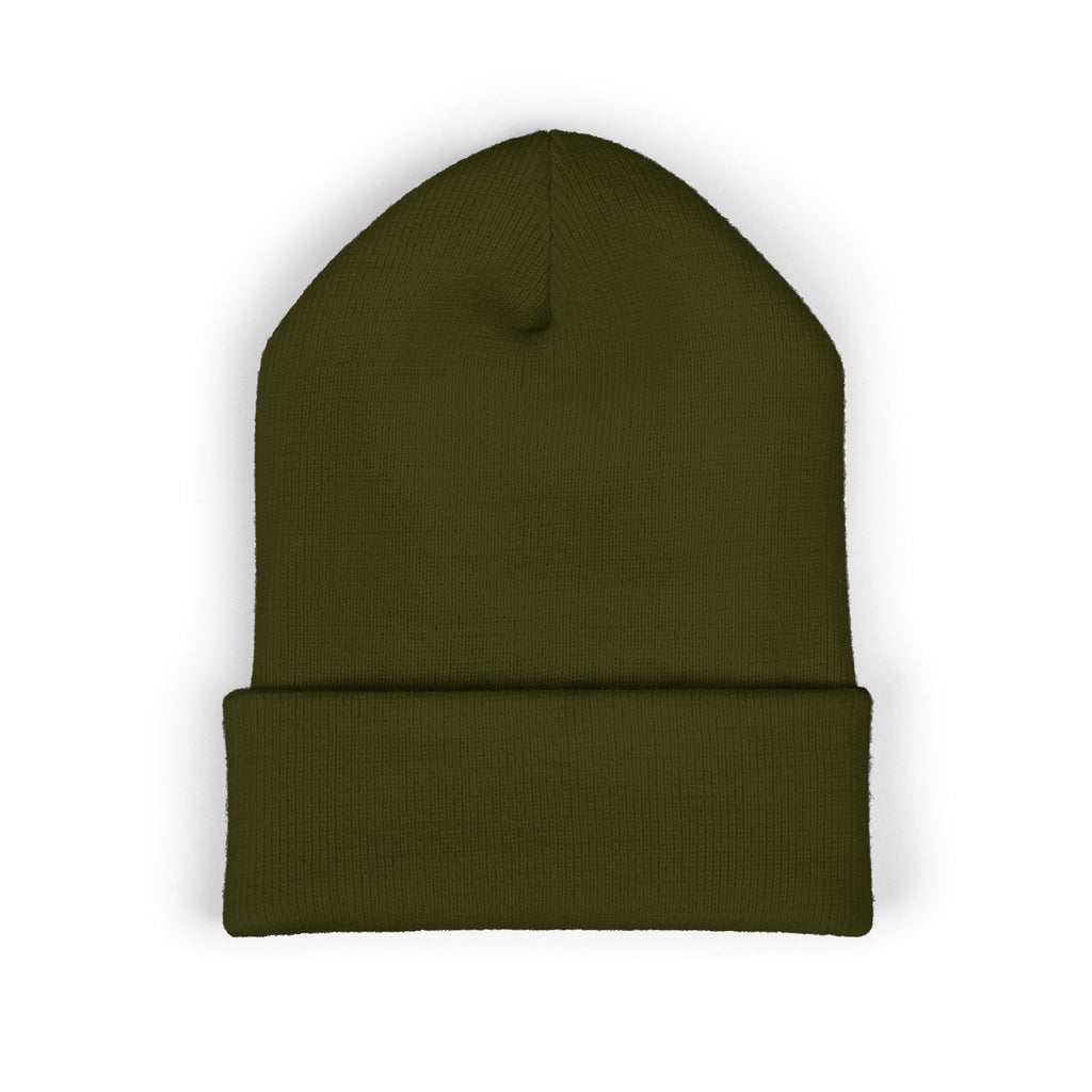 Everything Is Art cuffed beanie with white lettering – view 12