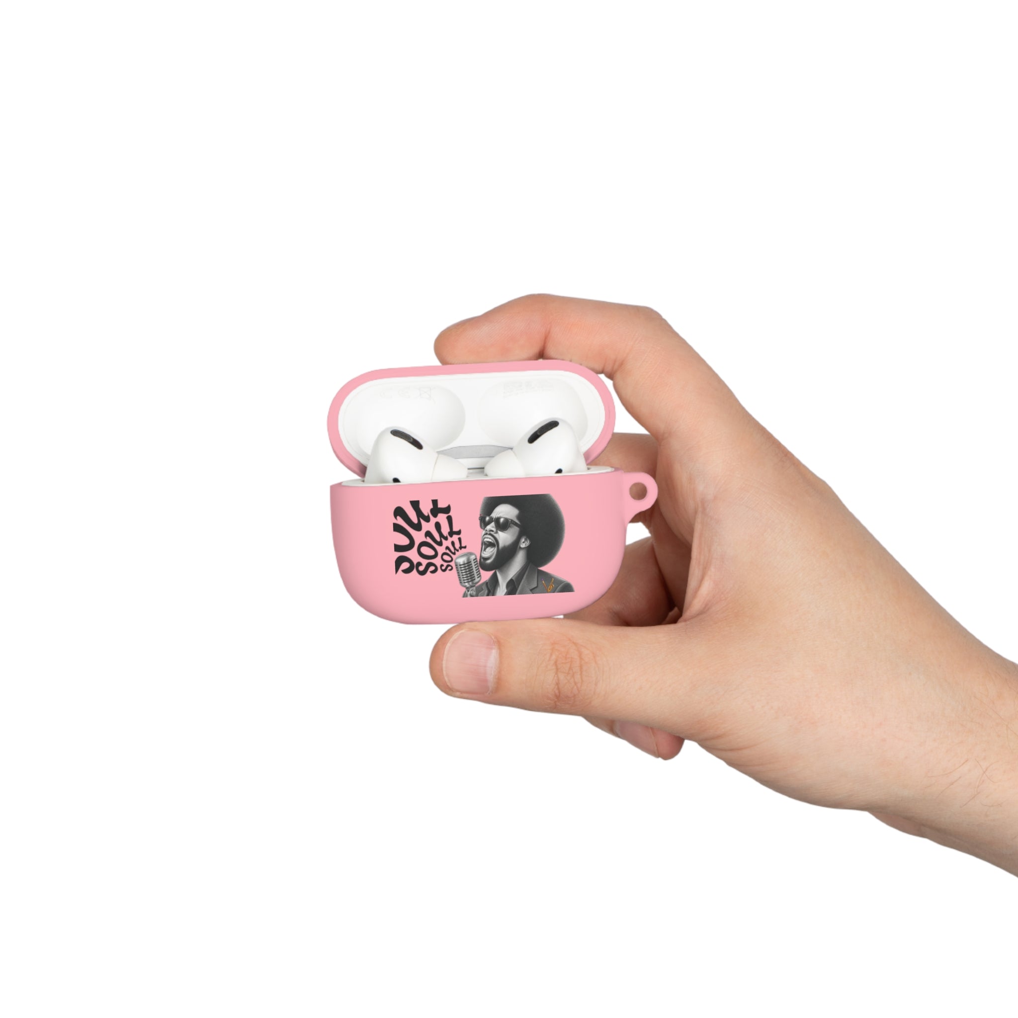 Soul Singer AirPods case in white, mint or pink