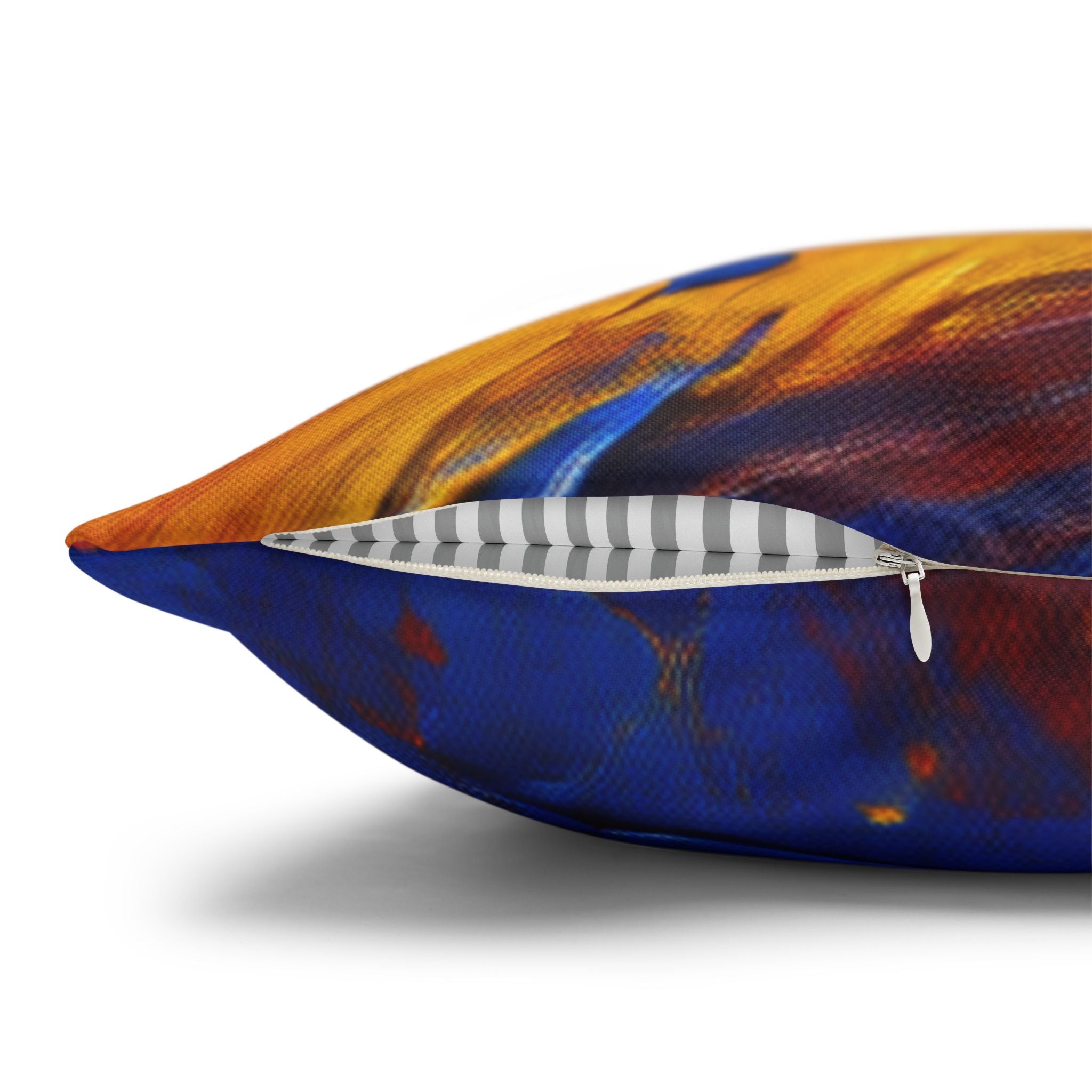 Studio Vibes colorful headphone throw pillow cover