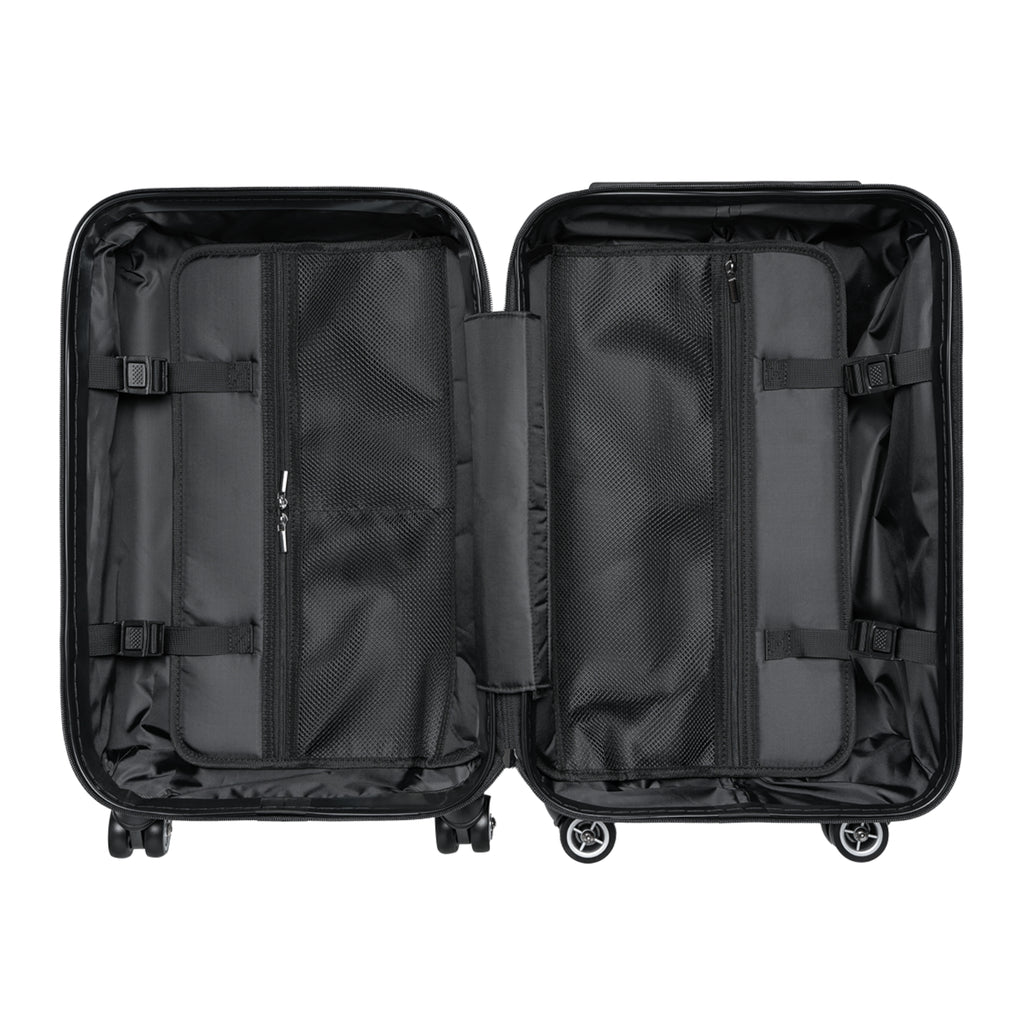 Art and music hard-shell rolling suitcase – view 6