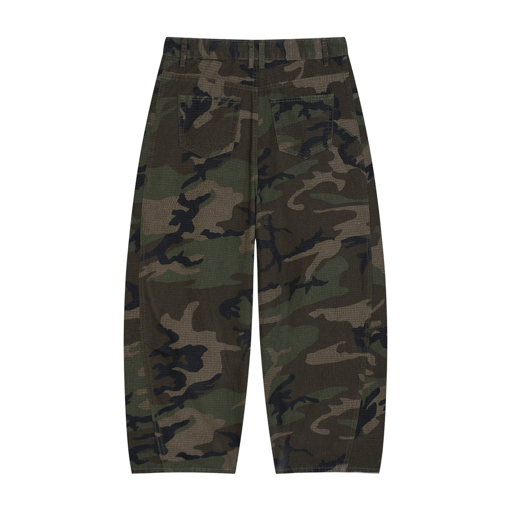 Art Camo Barrel-Leg Cargo Pants – product image 2