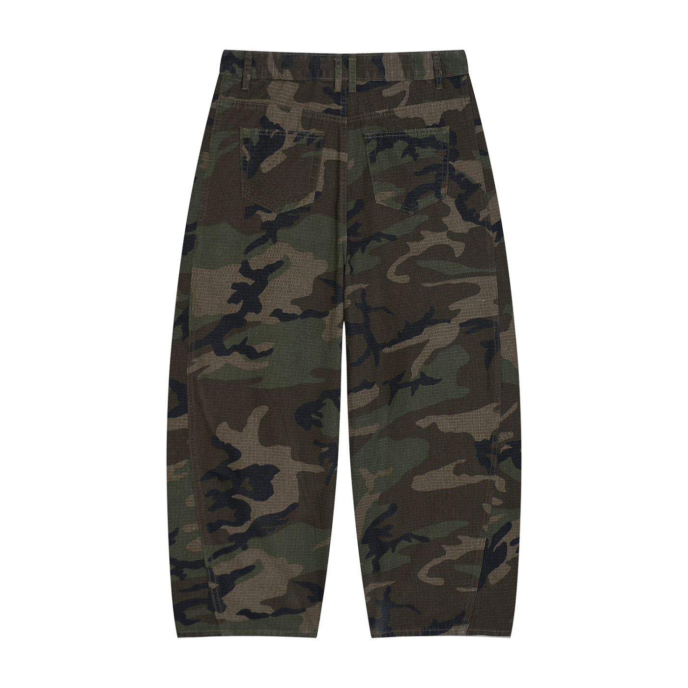 Art Camo Barrel-Leg Cargo Pants – product image 2
