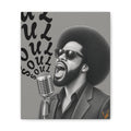 Soul singer monochrome canvas wall art