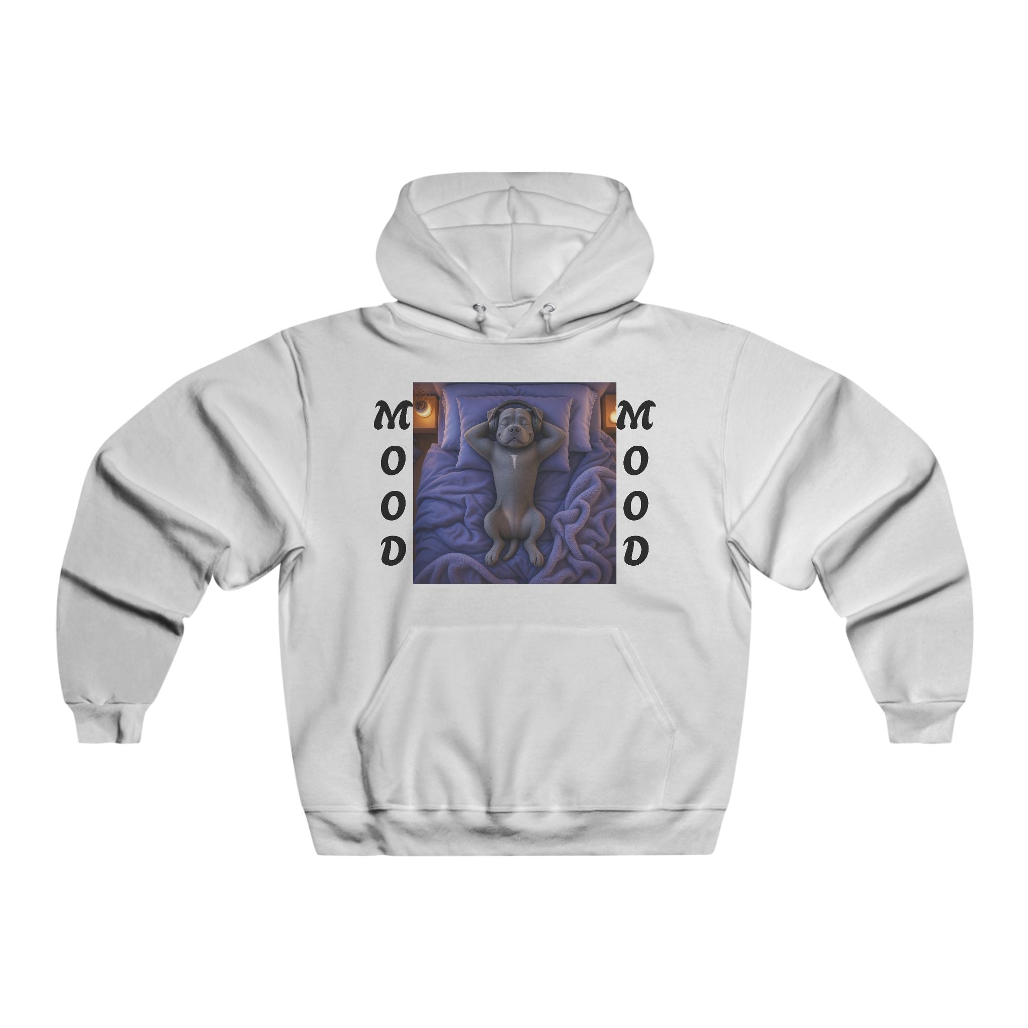 Jazzy Smoov Mood Dog Graphic Pullover Hoodie – product image 1