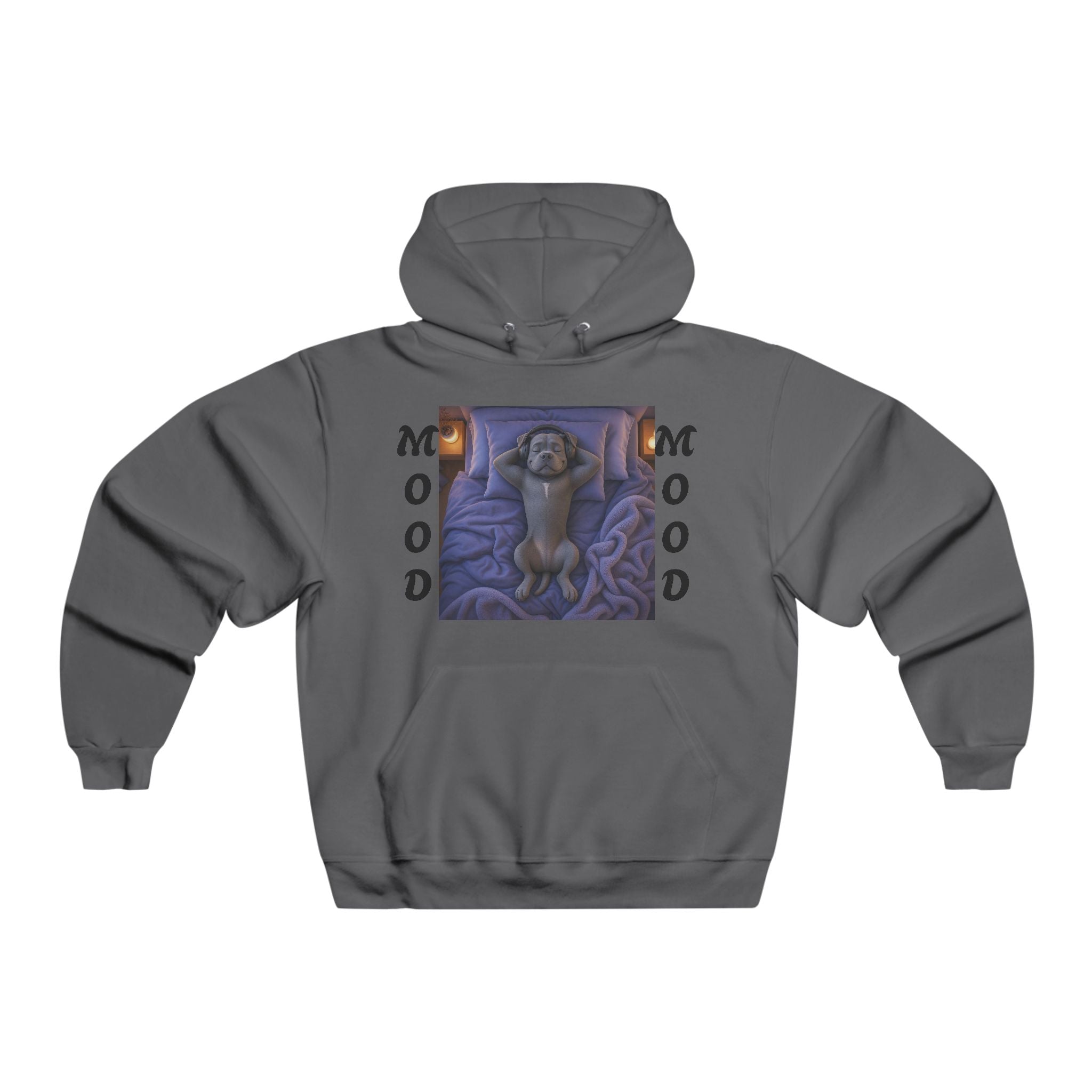 Jazzy Smoov Mood Dog Graphic Pullover Hoodie – product image 5