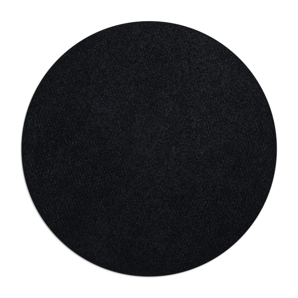 Art and music round mouse pad surface detail