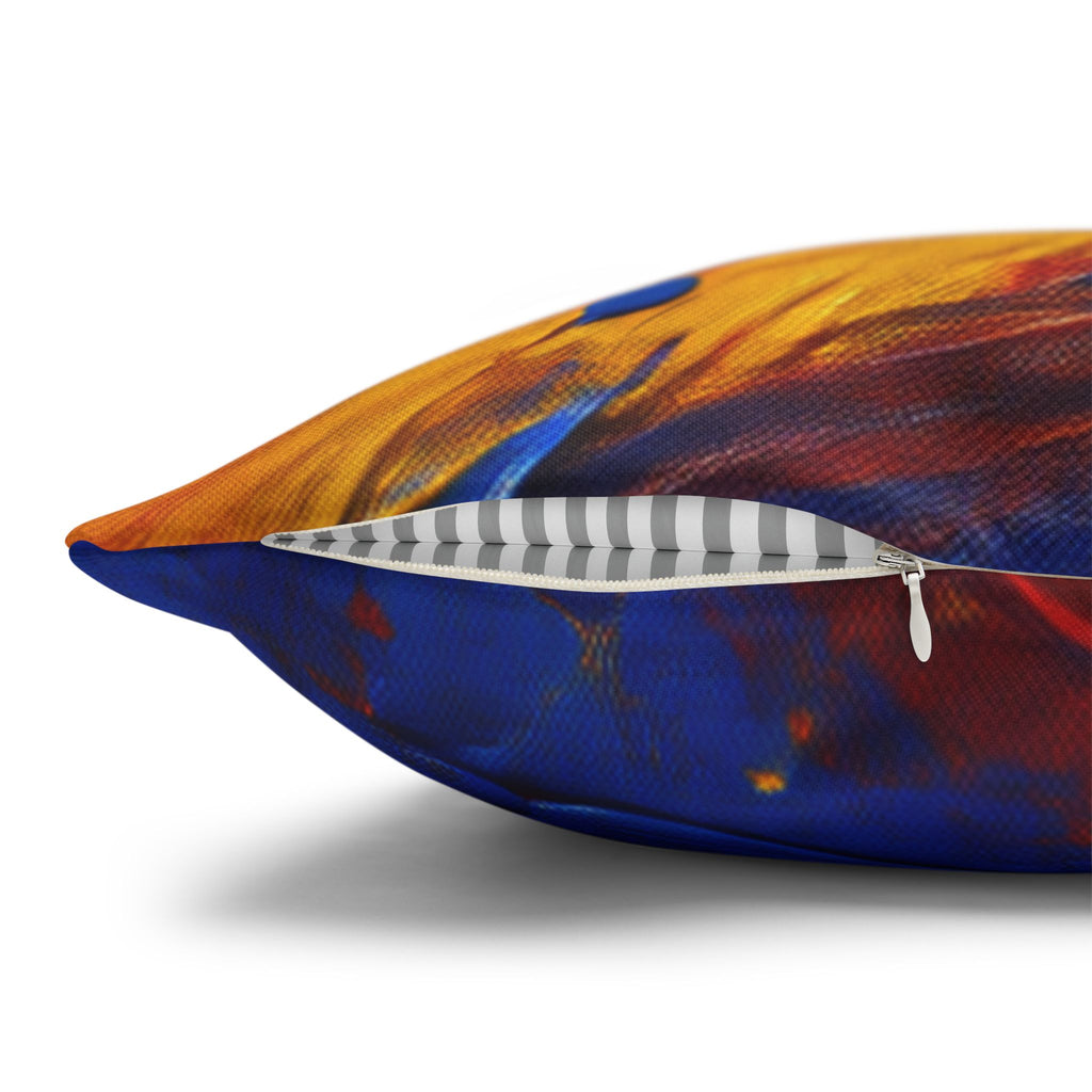 Studio Vibes colorful headphone throw pillow cover
