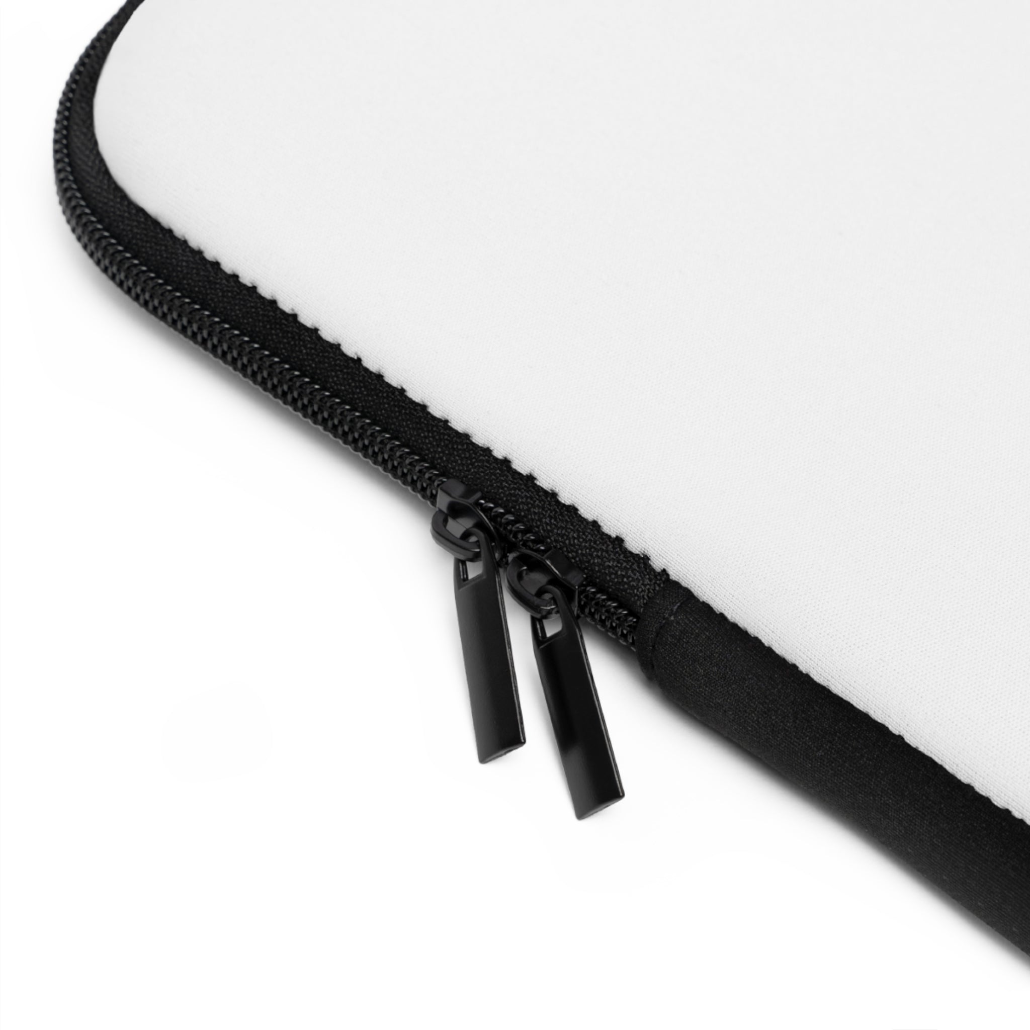 Jazzy Smoov white saxophone art laptop sleeve