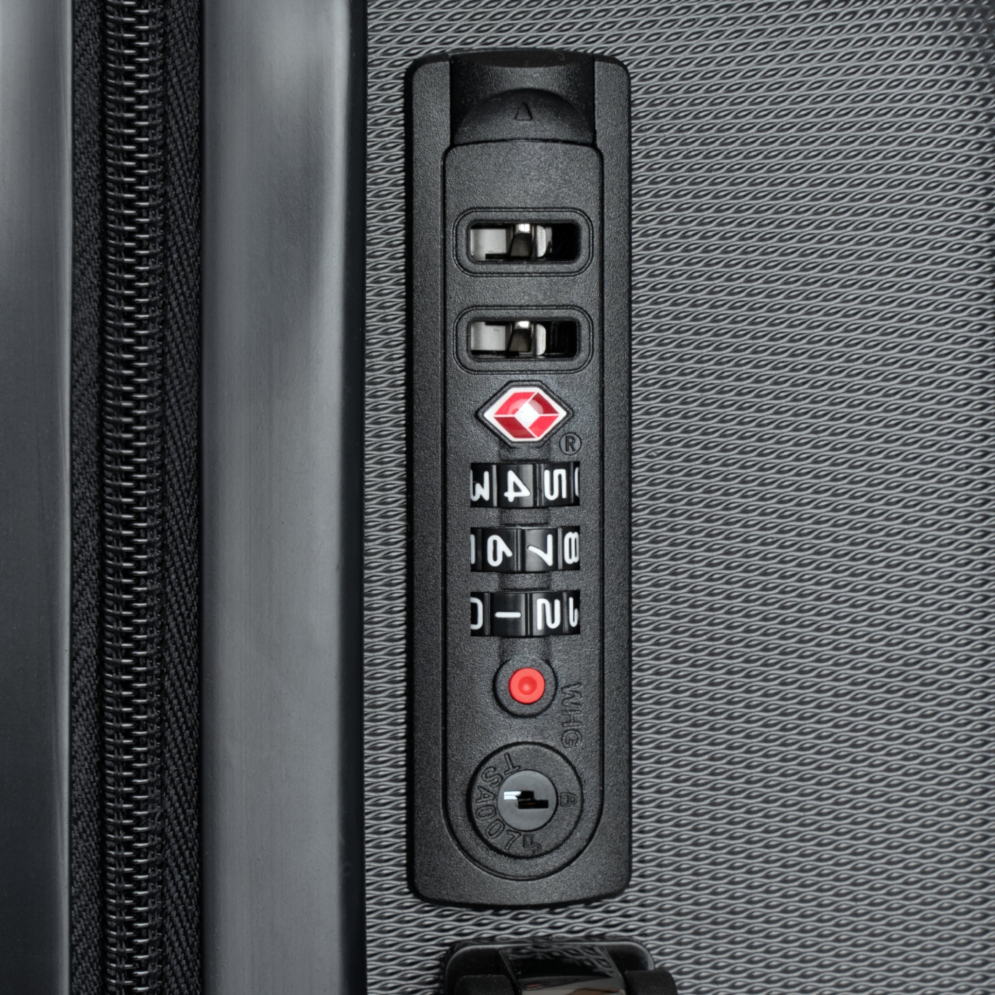 Art and music hard-shell rolling suitcase – view 7