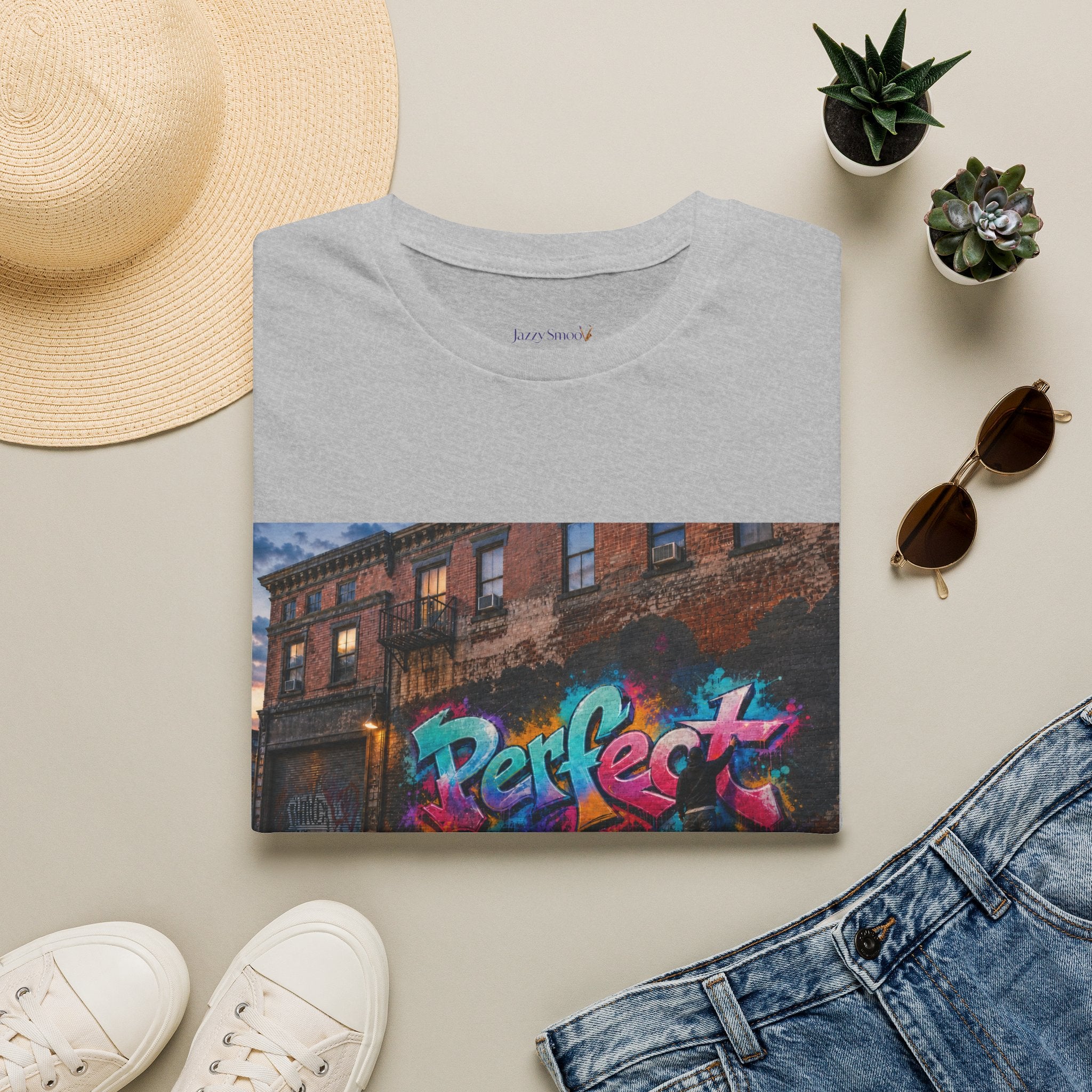 Art Is Imperfection Graffiti Graphic T-Shirt – product image 4