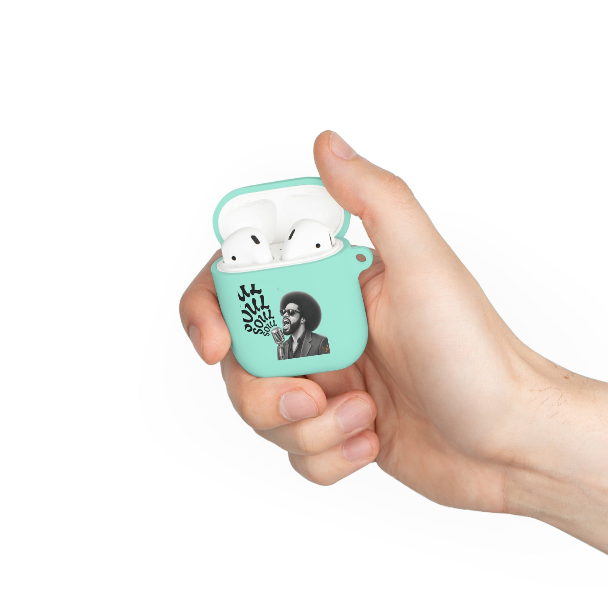 Soul Singer AirPods case in white, mint or pink