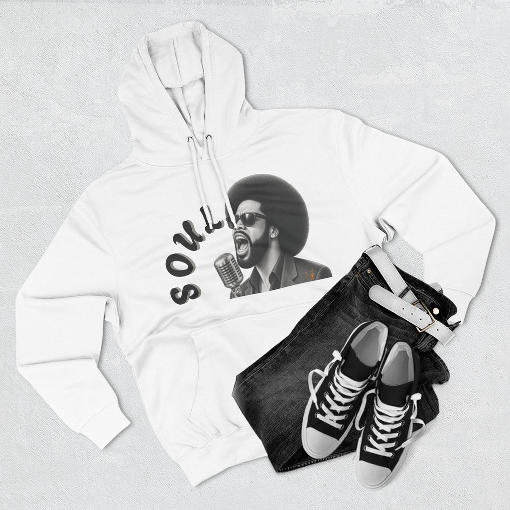 Men's Soul Singer Graphic Pullover Hoodie