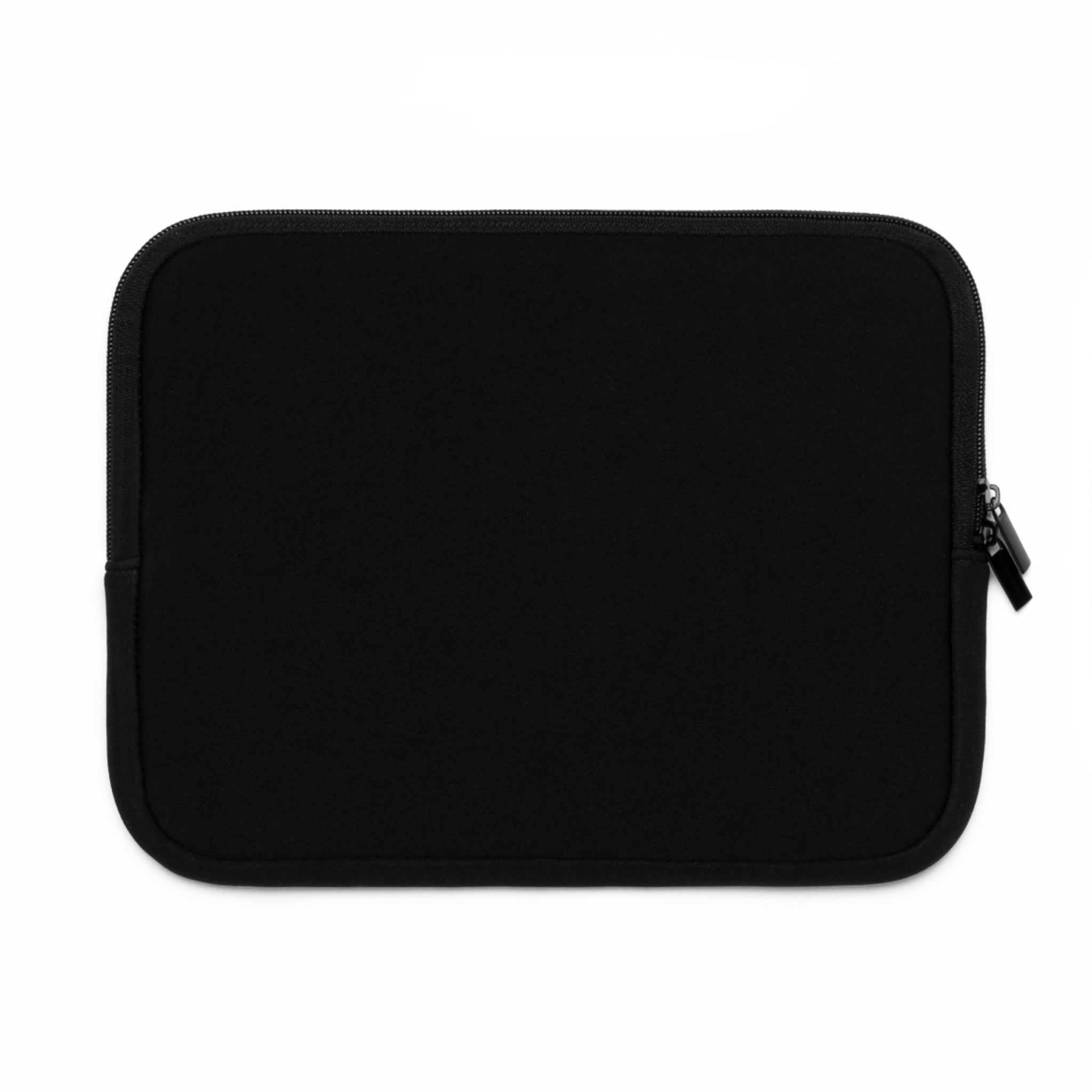 Jazzy Smoov white saxophone art laptop sleeve