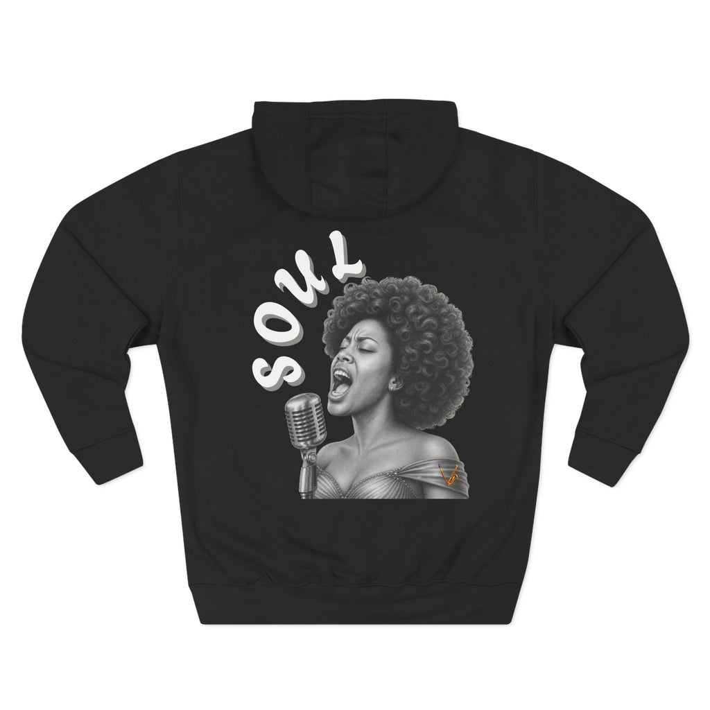 Women's Soul Singer Graphic Pullover Hoodie