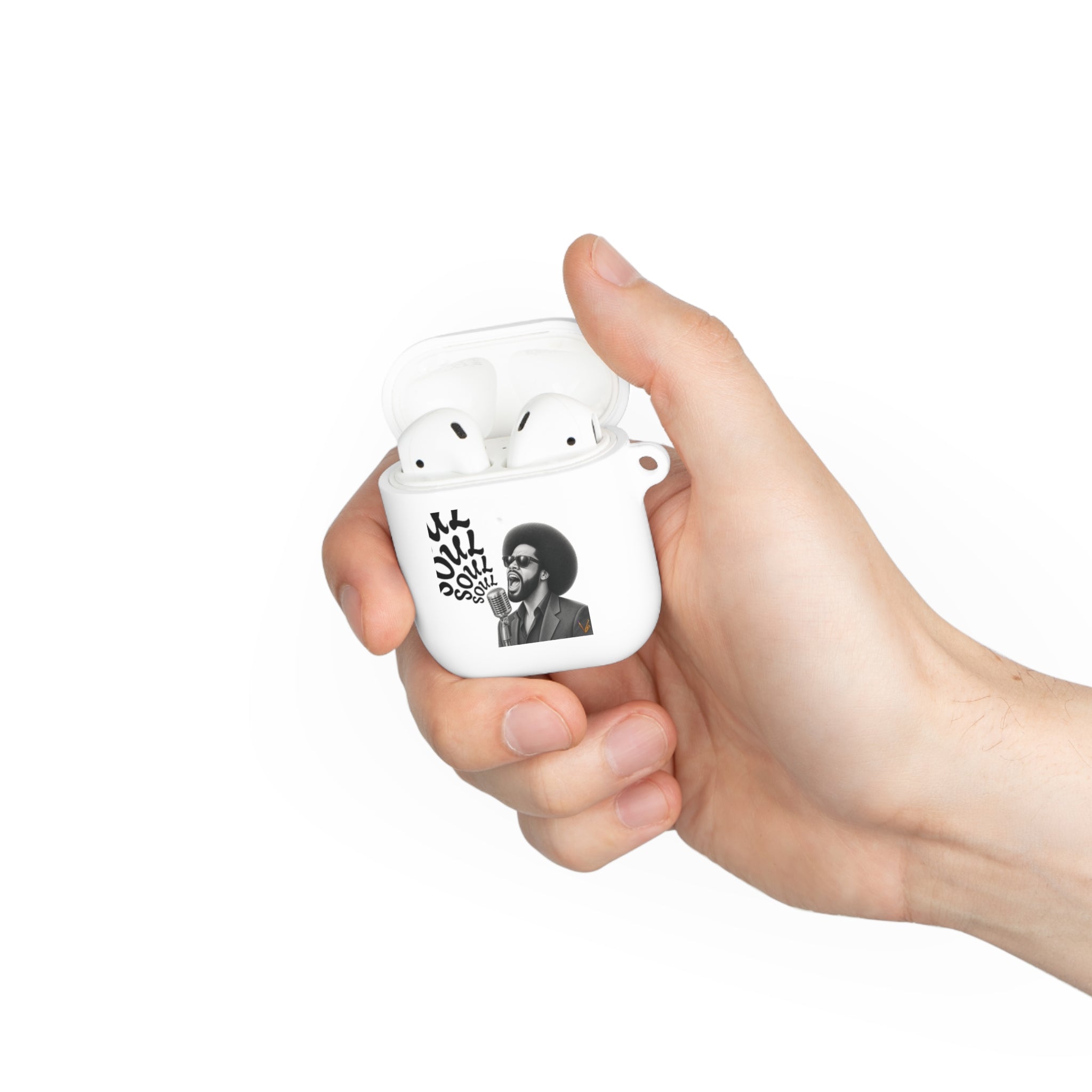 Soul Singer AirPods case in white, mint or pink