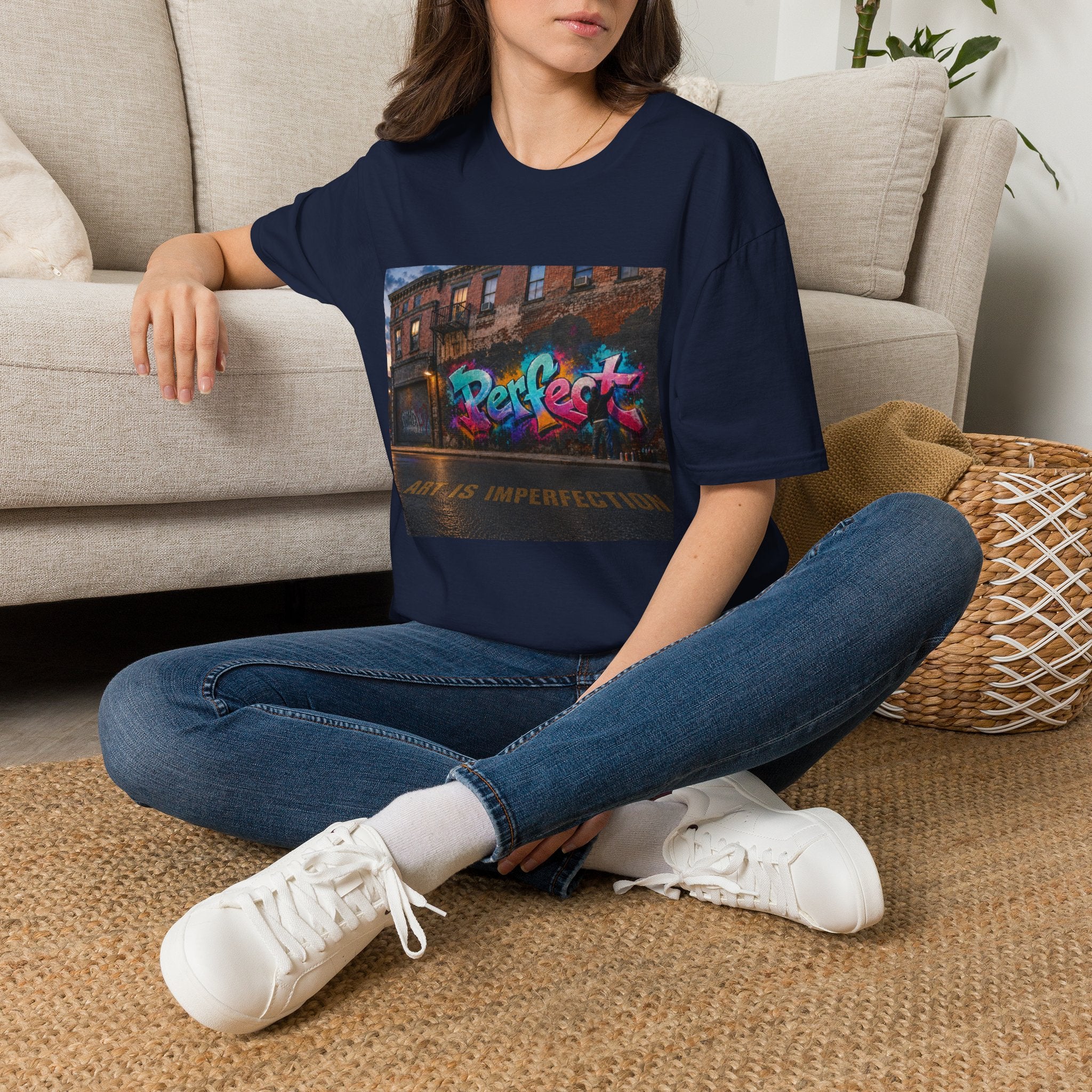 Art Is Imperfection Graffiti Graphic T-Shirt – product image 33