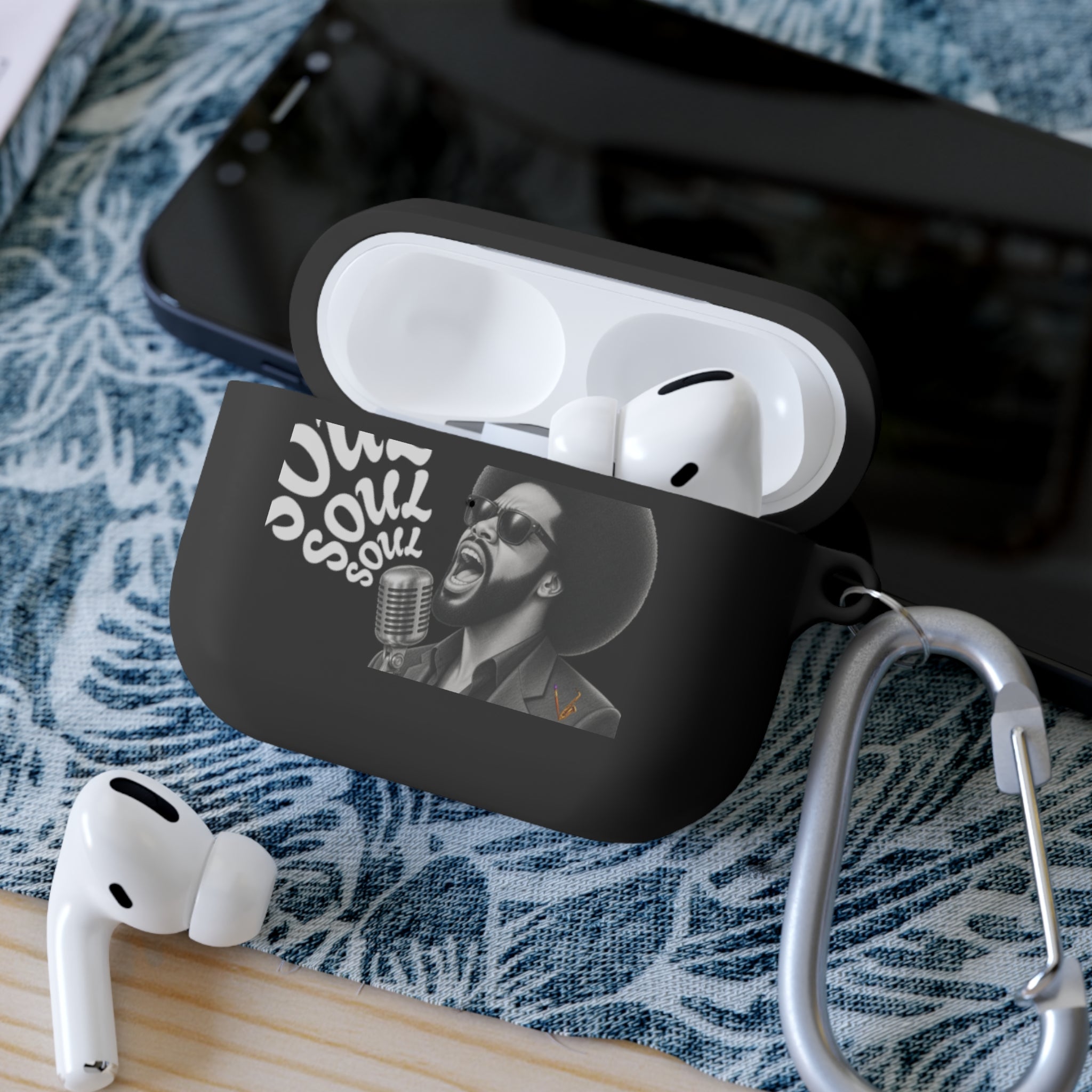Soul Singer AirPods case in black or navy
