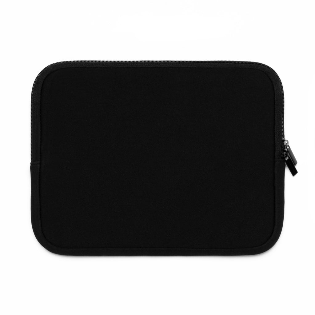 Jazzy Smoov purple saxophone art laptop sleeve