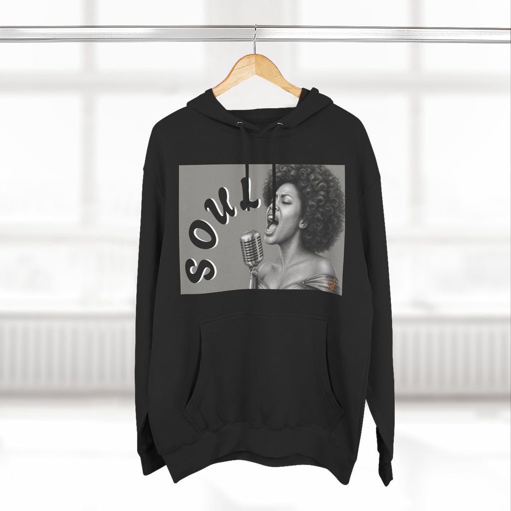 Women’s Soul Singer Graphic Pullover Hoodie – product image 11