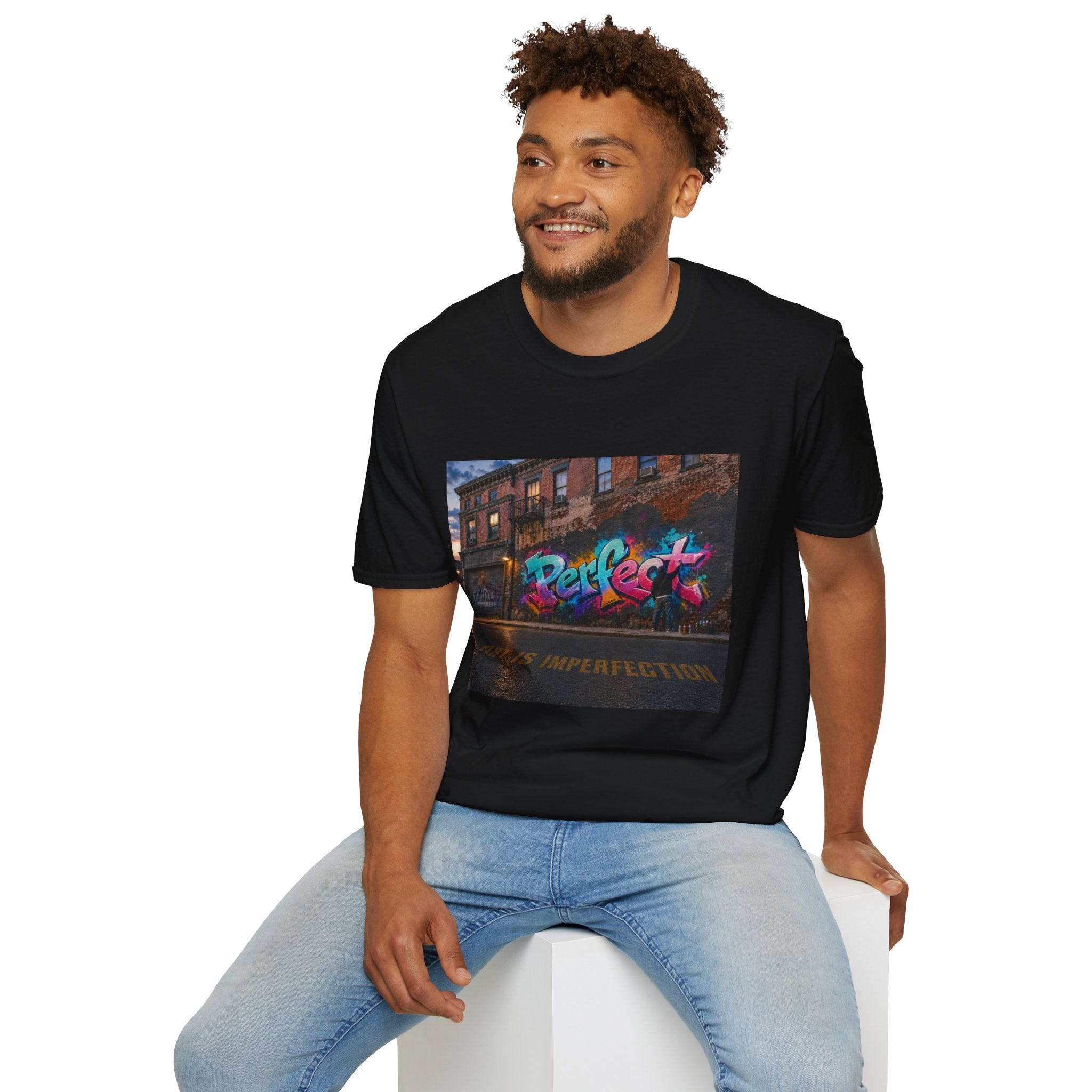 Art Is Imperfection Graffiti Graphic T-Shirt – product image 11
