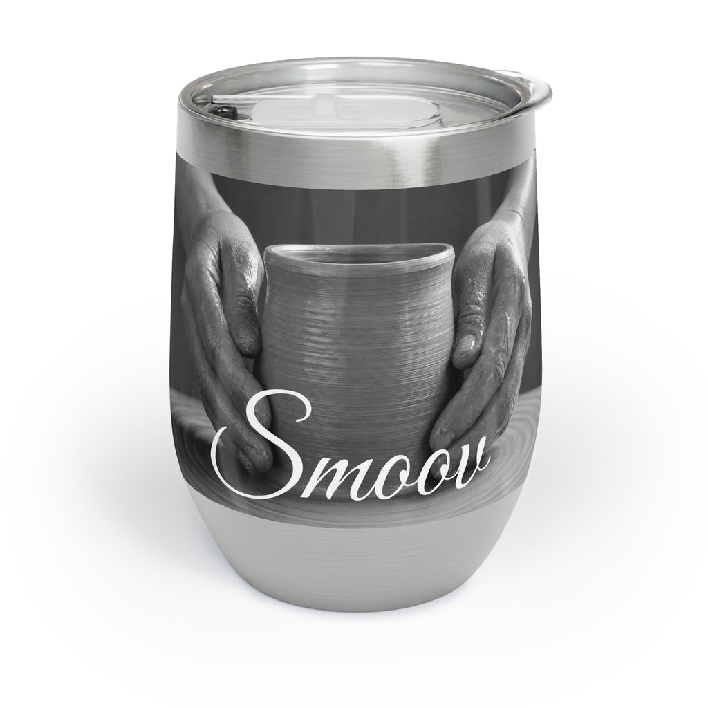 Peace Be Smoov 12 oz insulated wine tumbler – view 2