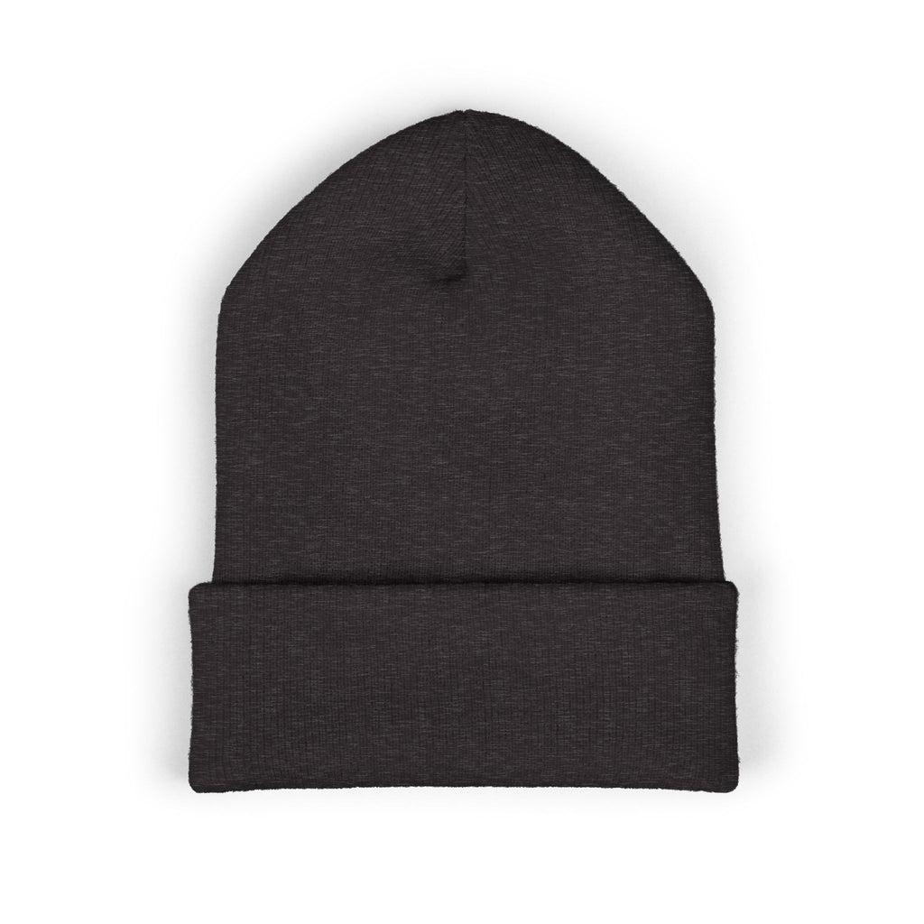 Everything Is Art cuffed beanie with white lettering – view 24