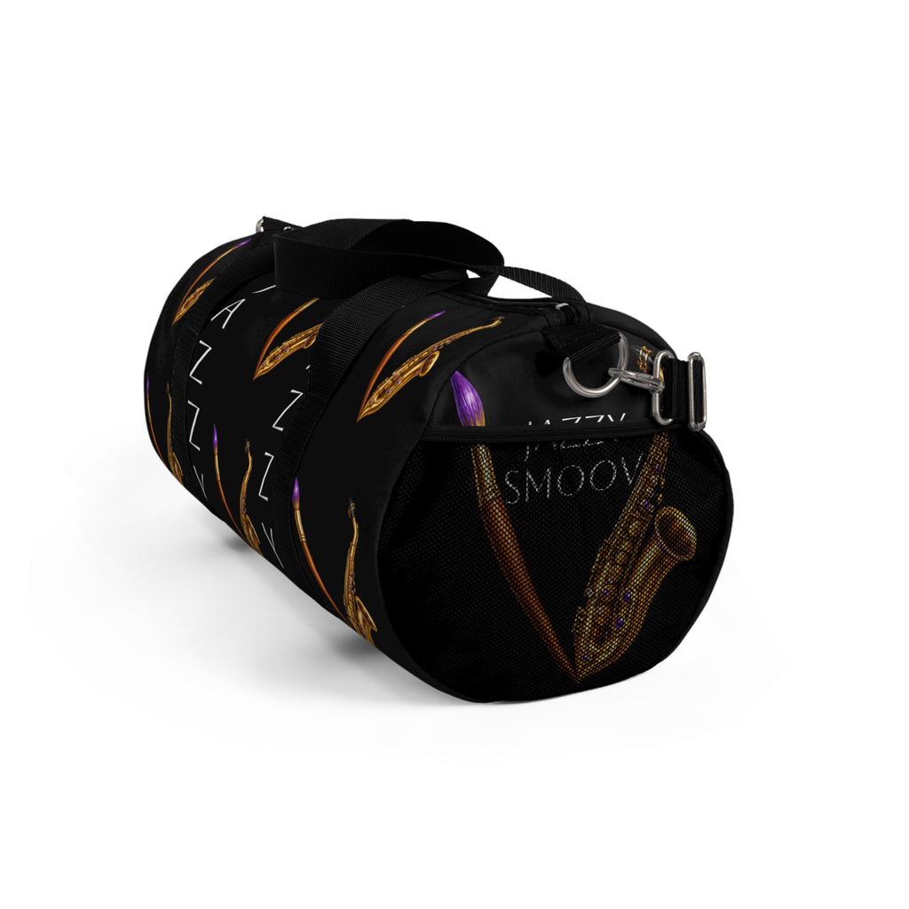 Jazzy Smoov black saxophone duffel bag