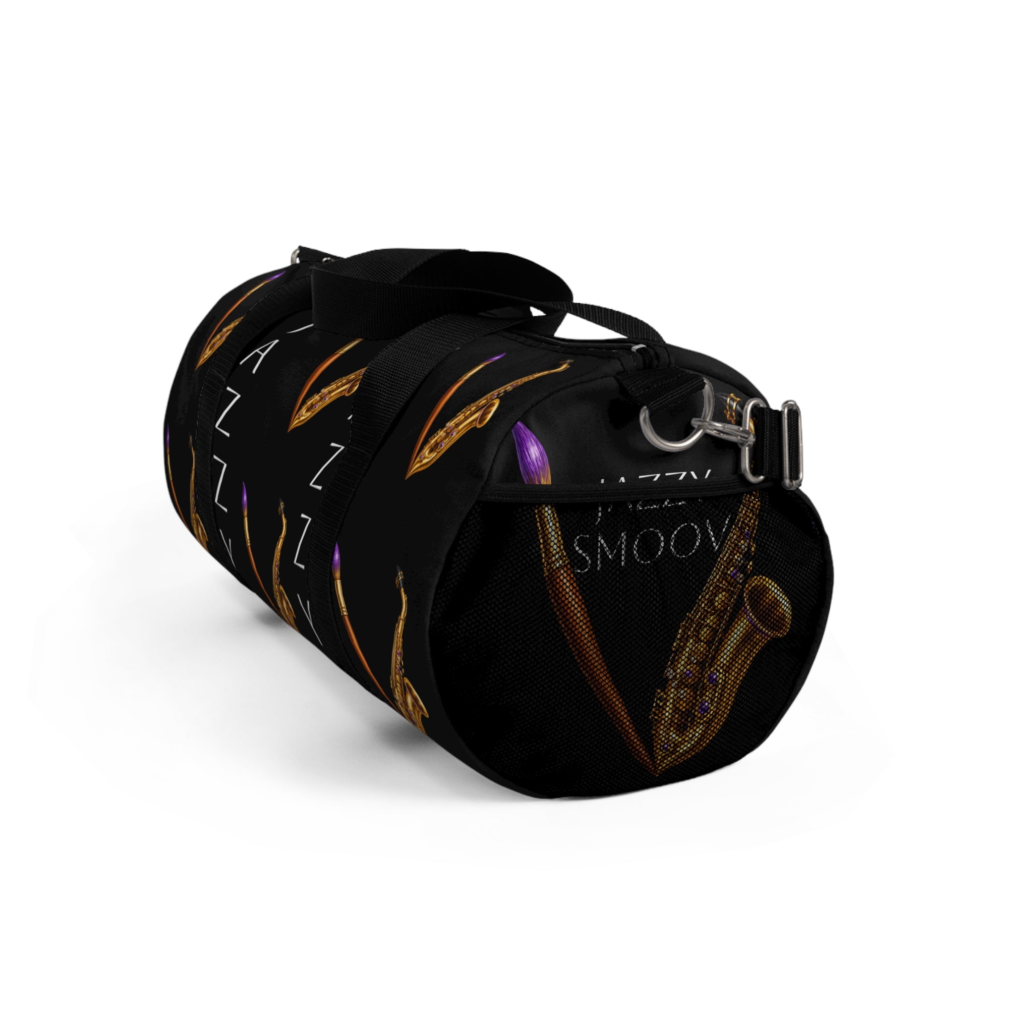 Jazzy Smoov black saxophone duffel bag