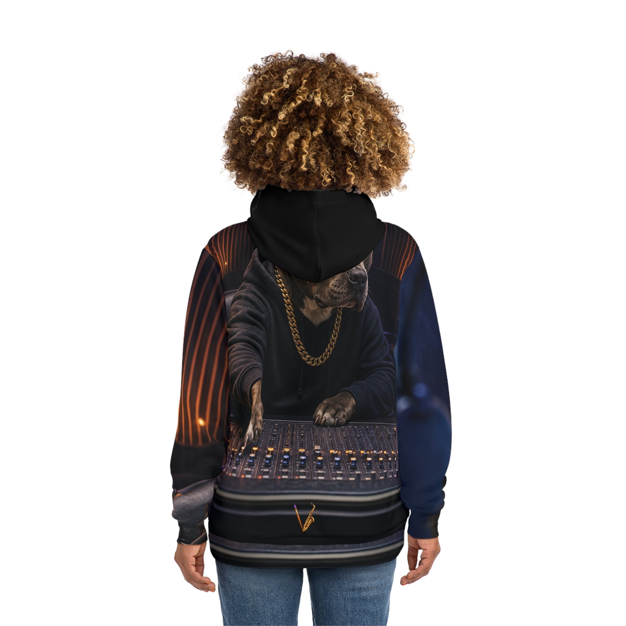 Studio Dog Music Producer Graphic Hoodie – product image 7