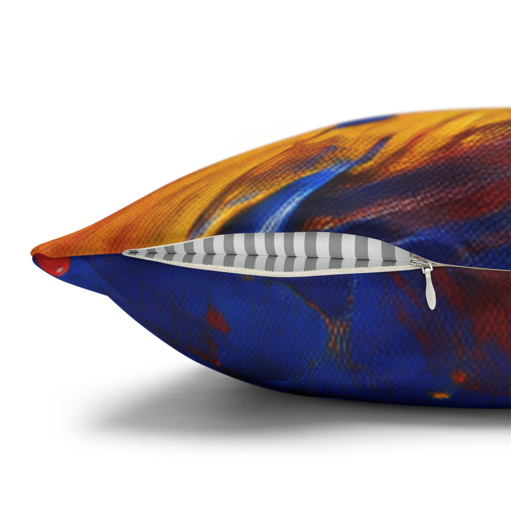 Studio Vibes colorful headphone throw pillow cover