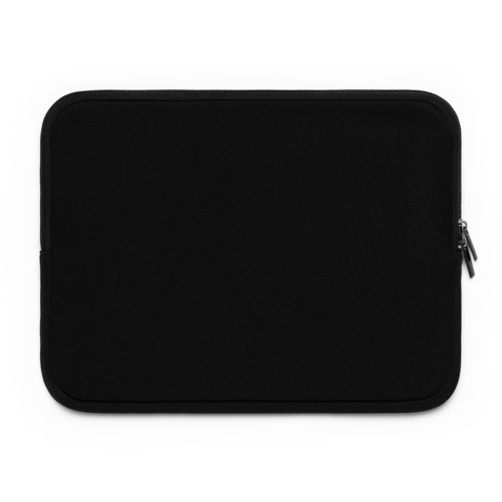 Jazzy Smoov white saxophone art laptop sleeve