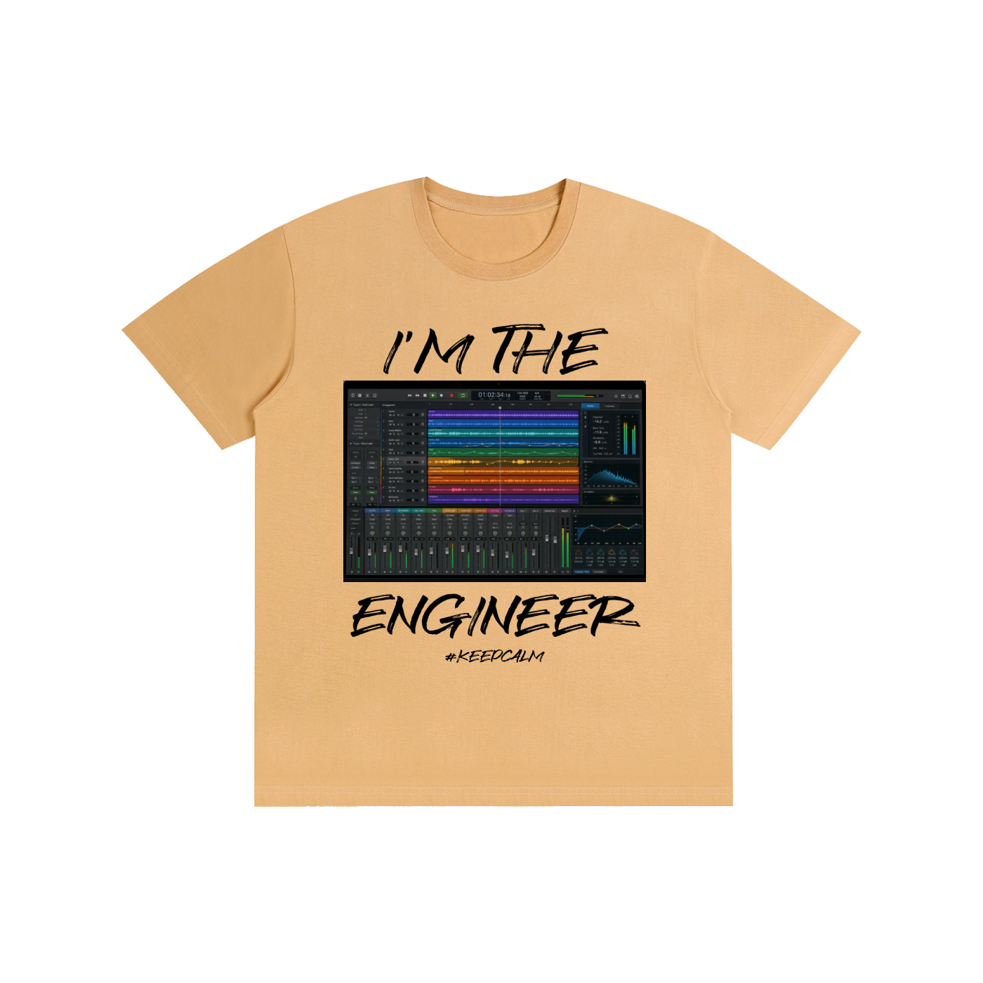 I’m the Engineer Music Producer Graphic T-Shirt – product image 11