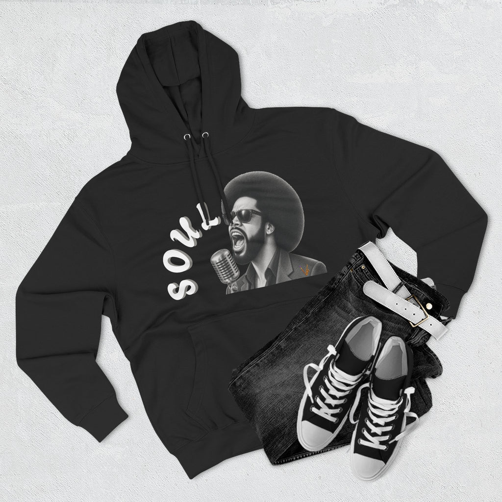 Men's Soul Singer Graphic Pullover Hoodie