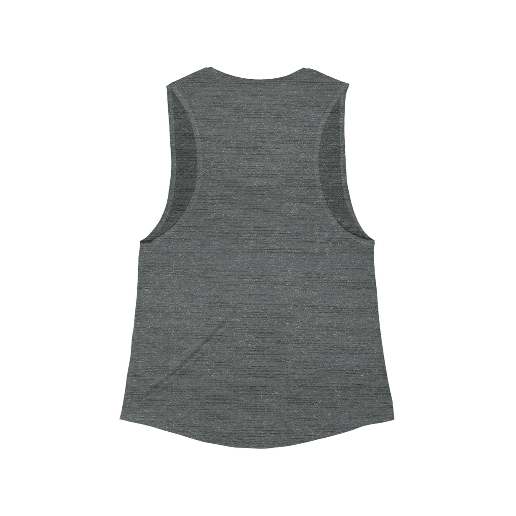 Women's Mood dog graphic flowy muscle tank top – view 4