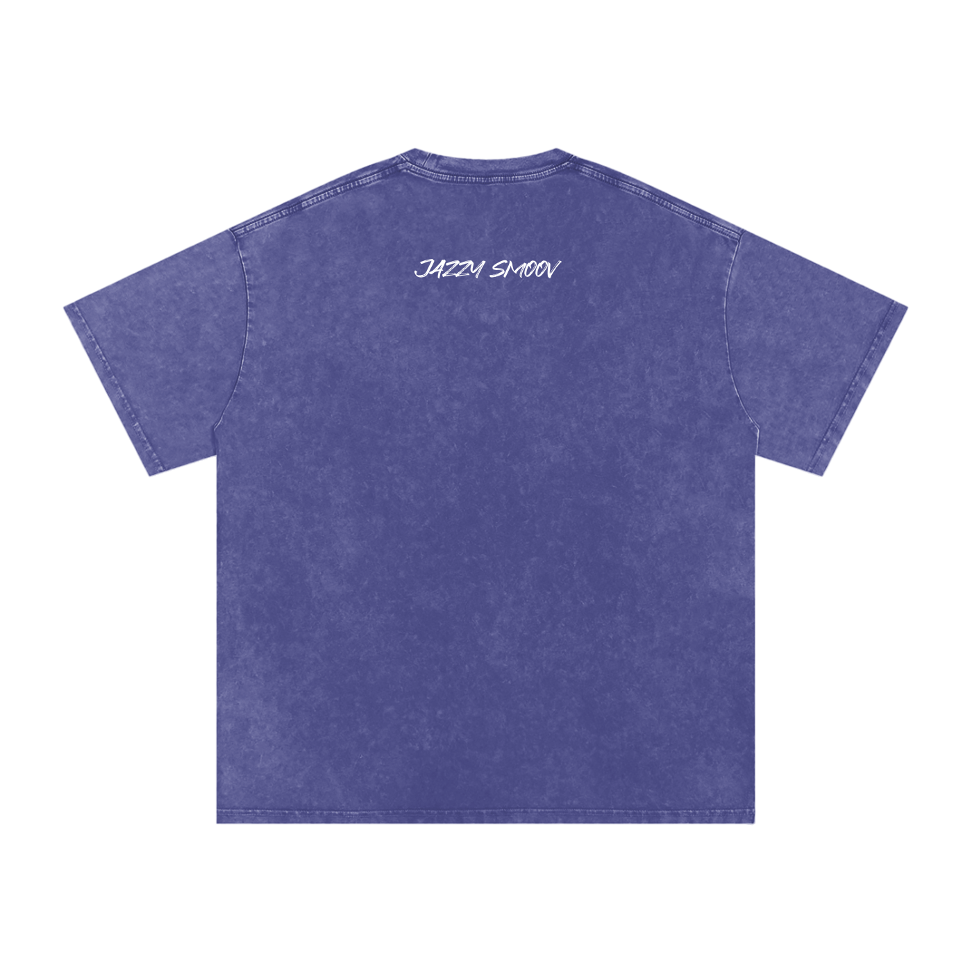 Jazzy Smoov Keep Calm Oversized T-Shirt – Purple – product image 2