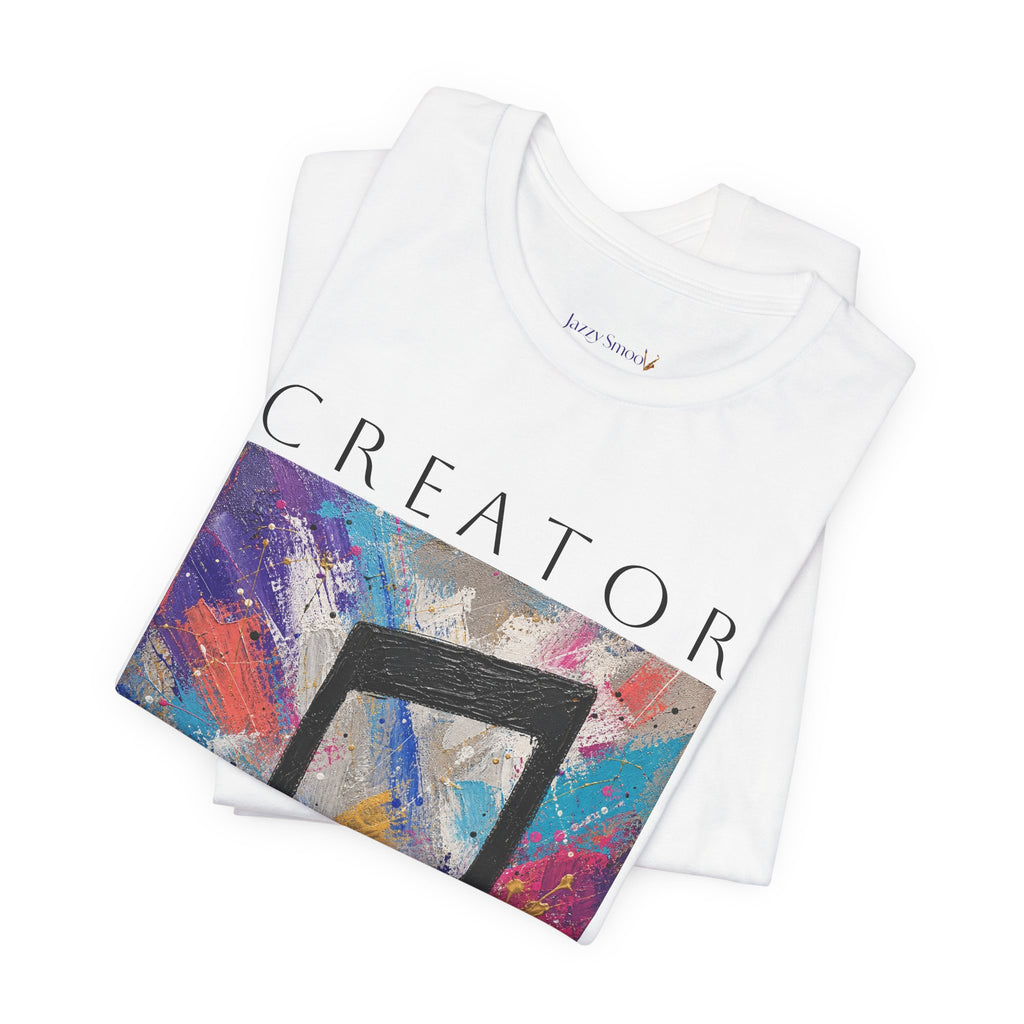 Unisex Creator of Art colorful music note graphic T-shirt – view 11