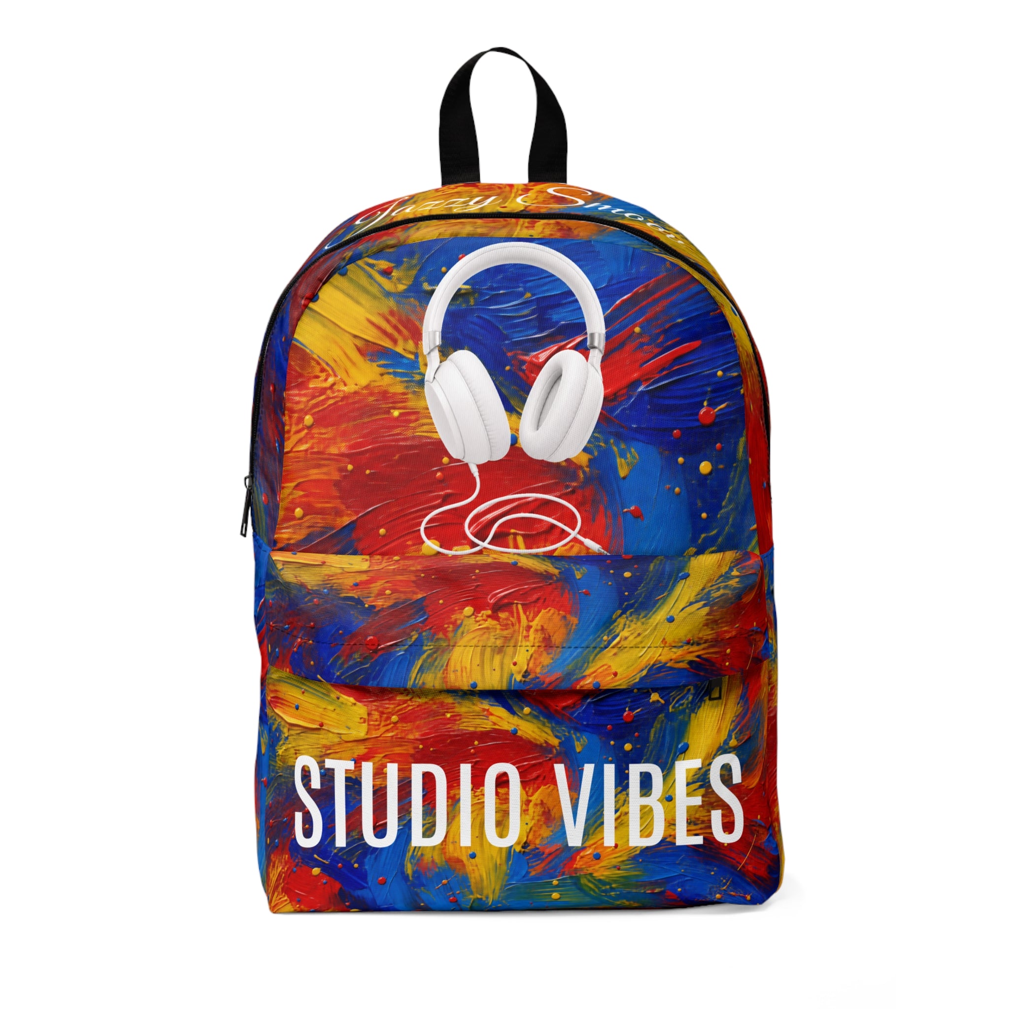Studio Vibes colorful music backpack