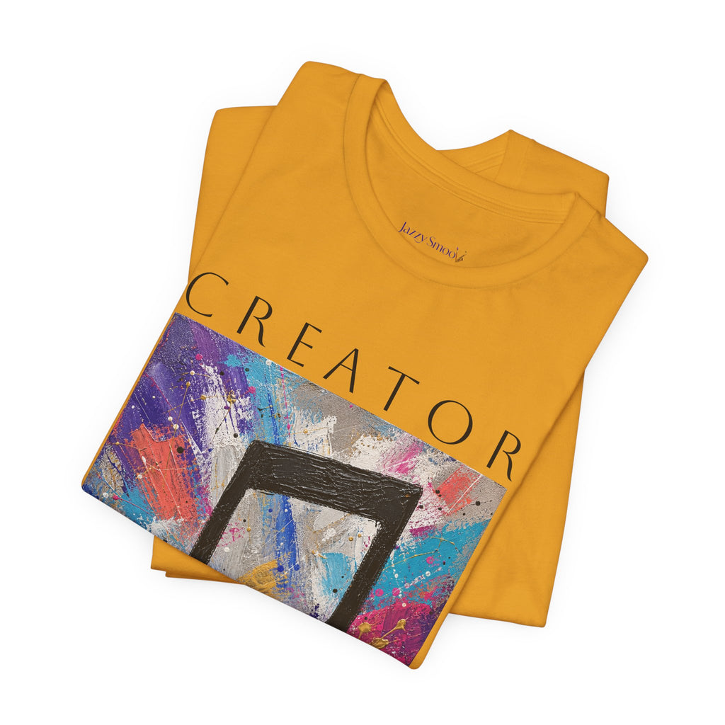 Unisex Creator of Art colorful music note graphic T-shirt – view 26