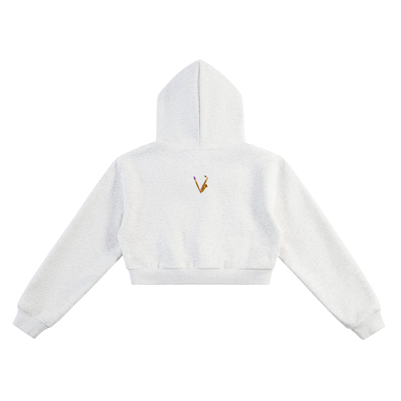 Women’s Creator of Art Graphic Cropped Hoodie – product image 4