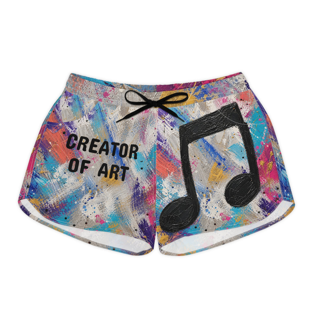 Women’s Creator of Art Colorful Graphic Shorts – product image 1