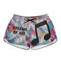 Women’s Creator of Art Colorful Graphic Shorts – product image 1