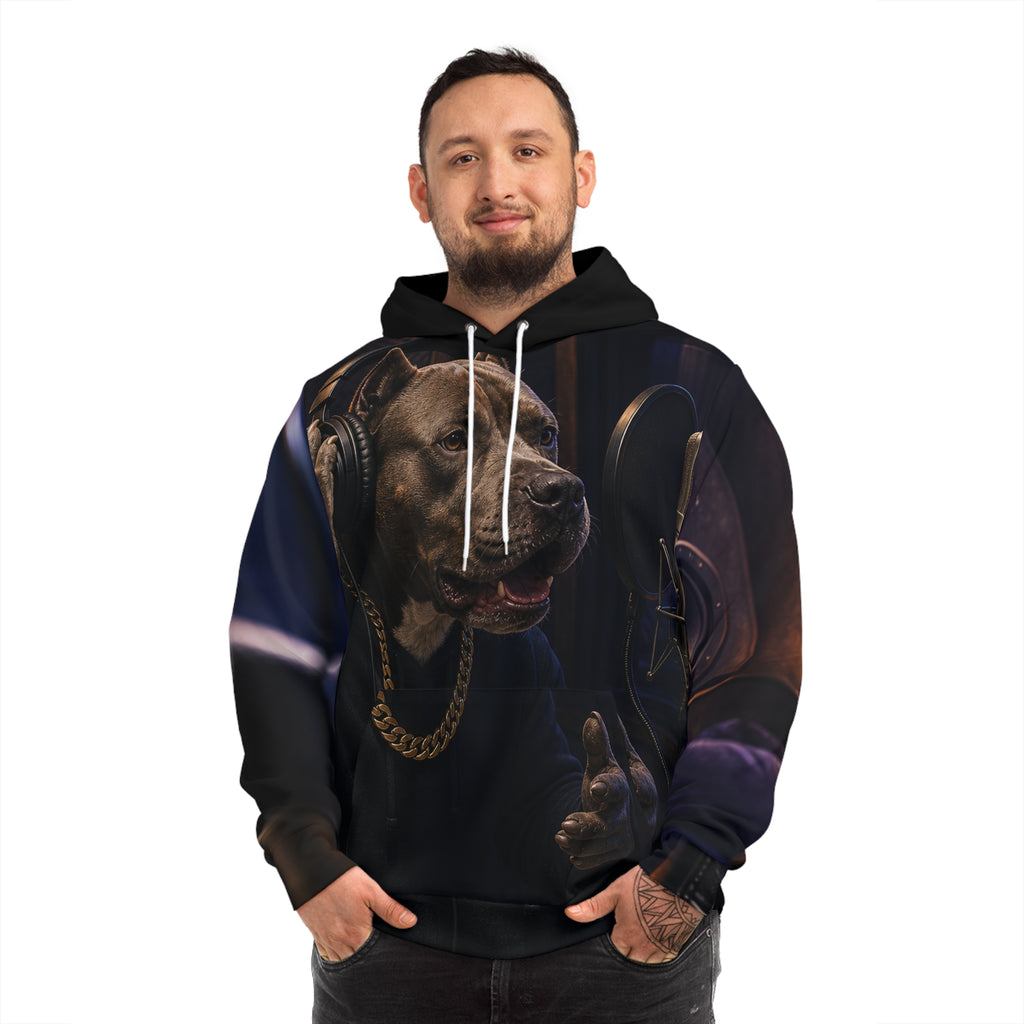 Studio Dog Music Producer Graphic Hoodie – product image 3