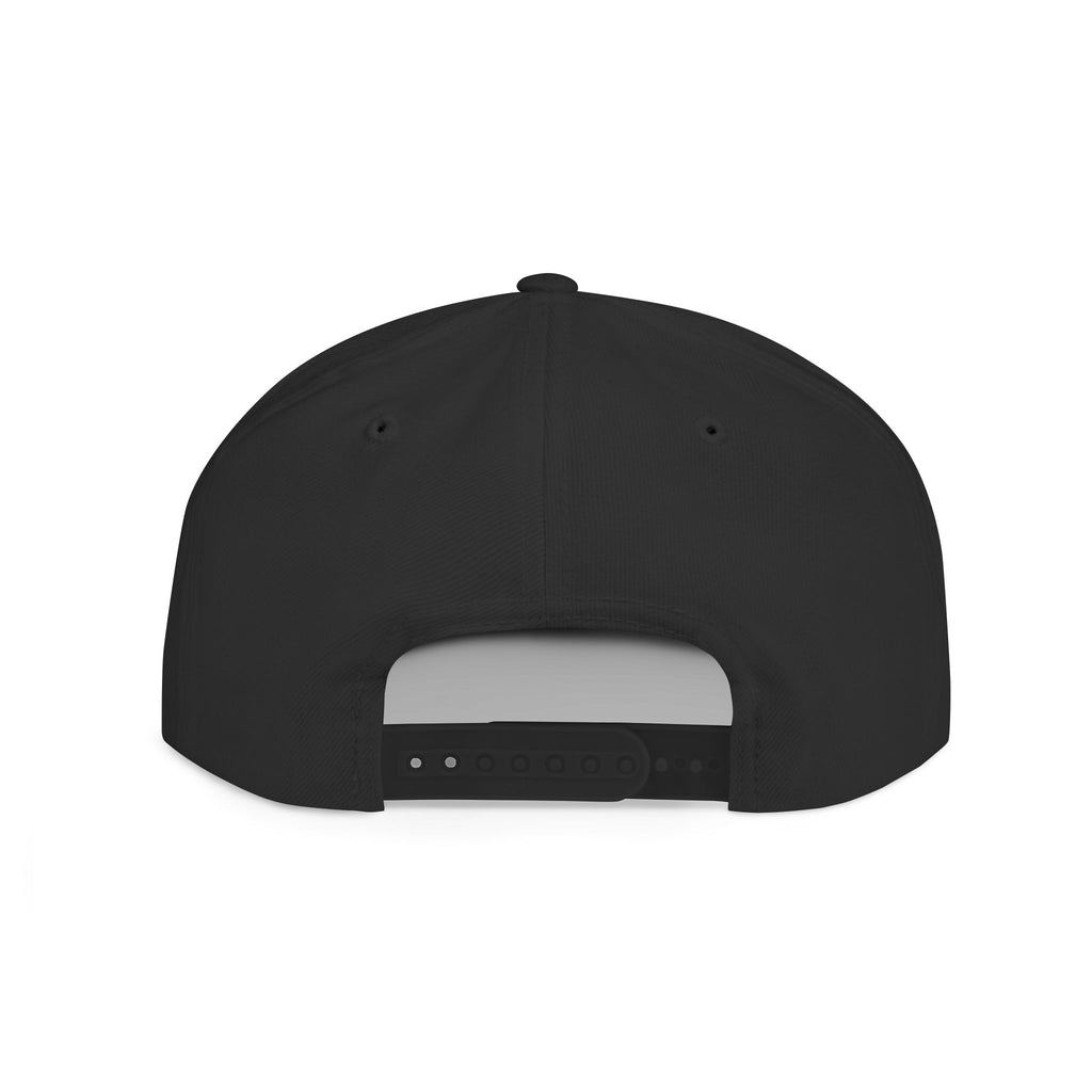 Studio Vibes embroidered flat bill snapback hat
