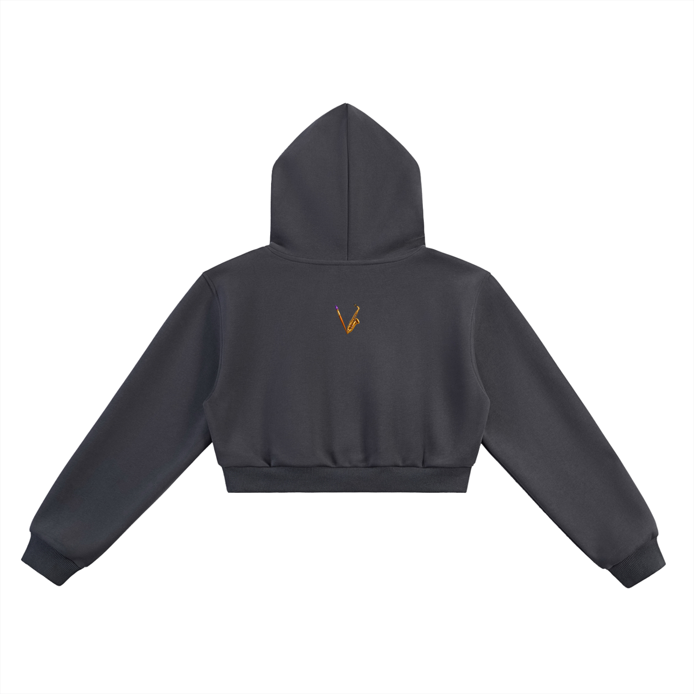 Women’s Creator of Art Graphic Cropped Hoodie – product image 6